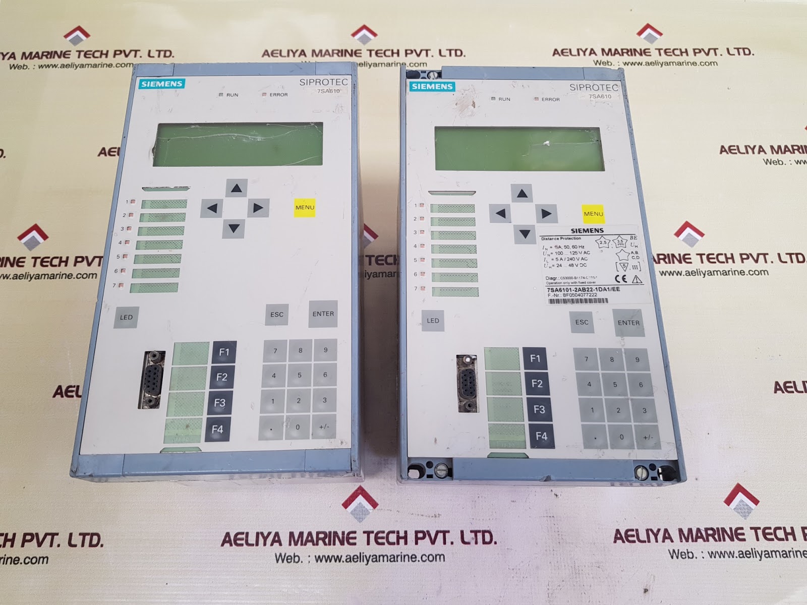 SIEMENS SIPROTEC 7SA610 GENERATOR PROTECTION RELAY