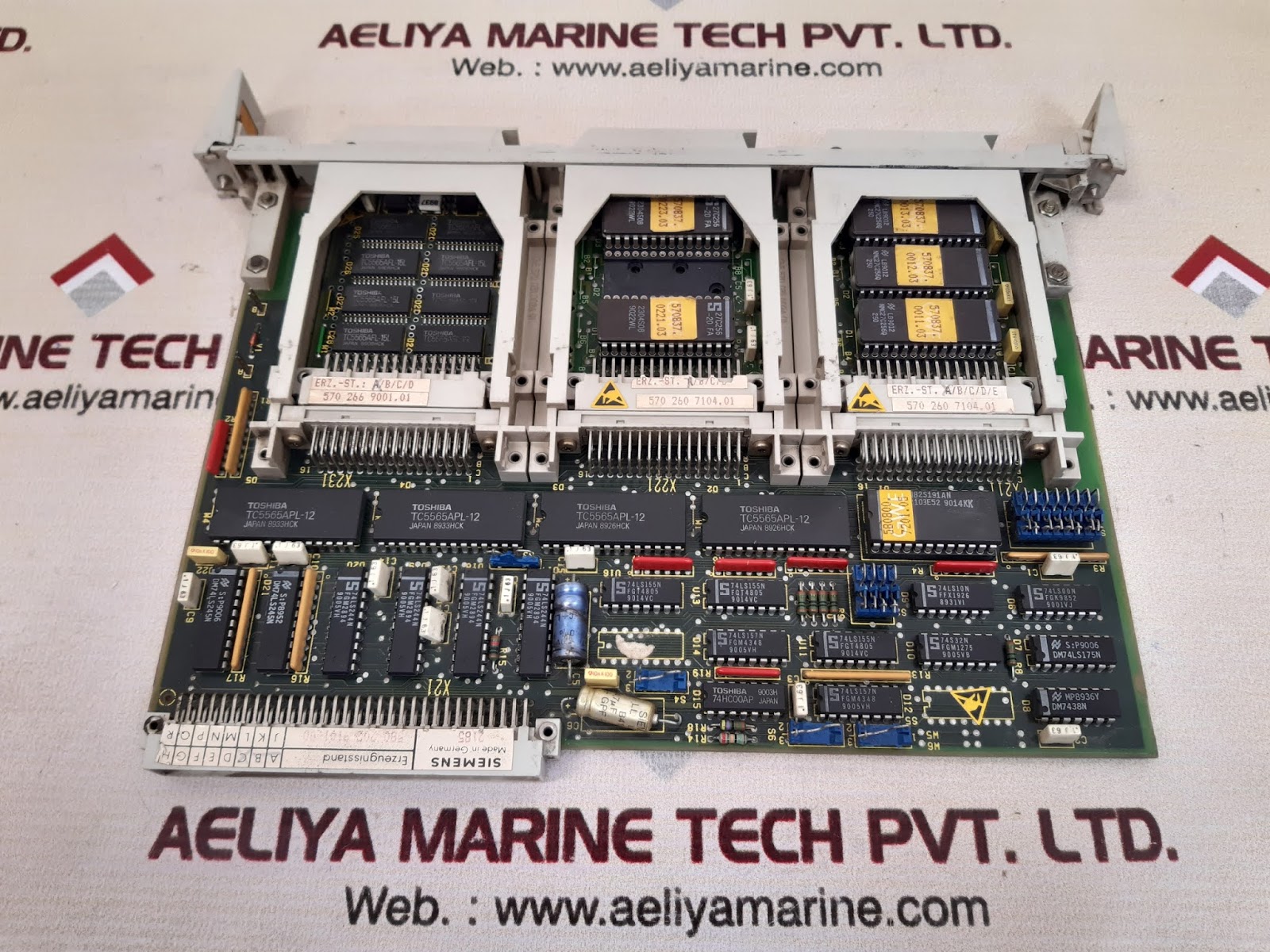 Siemens ge.580202.0002.00 pcb card - Image 2