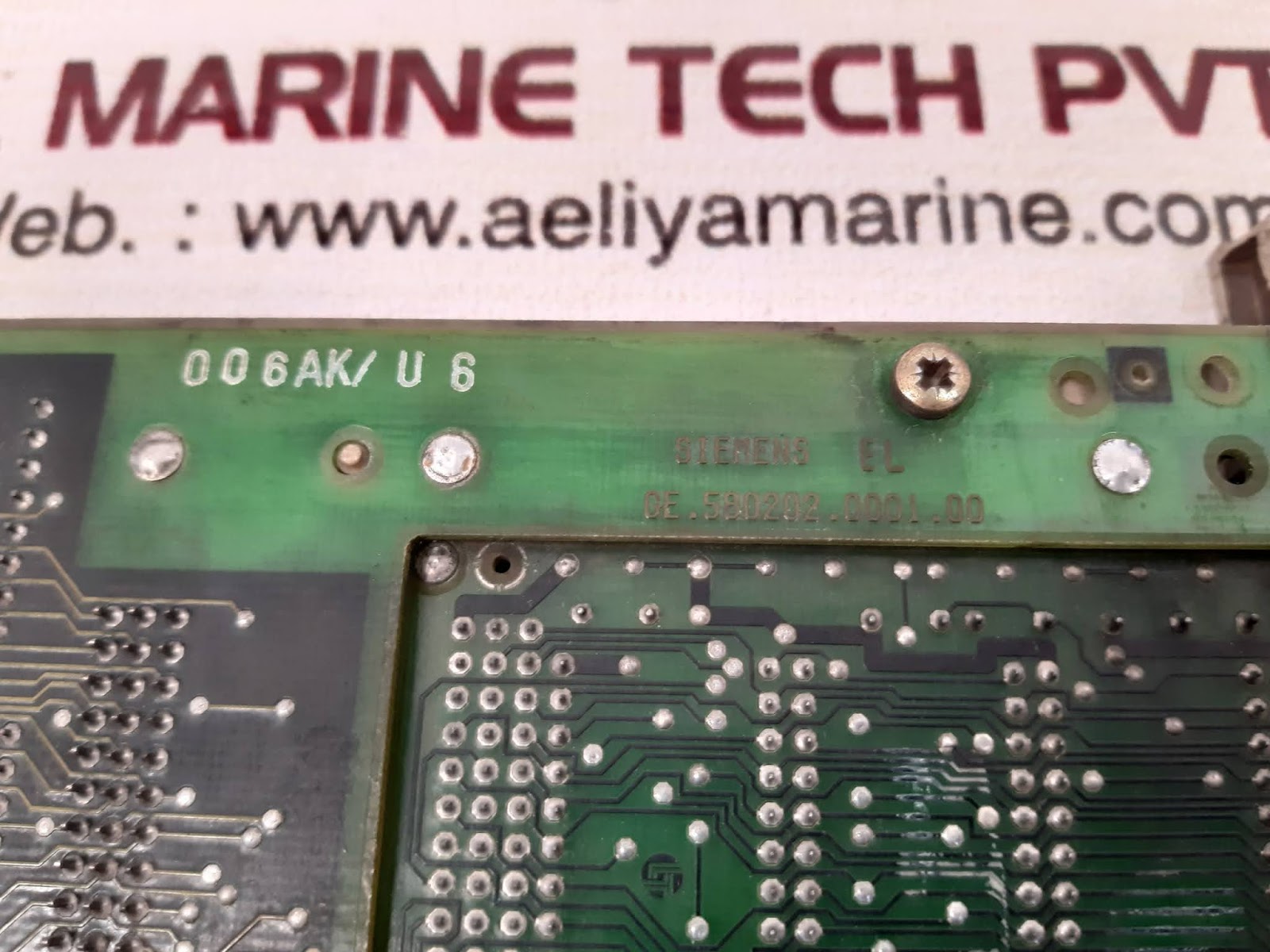 Siemens ge.580202.0001.00 pcb card - Image 8