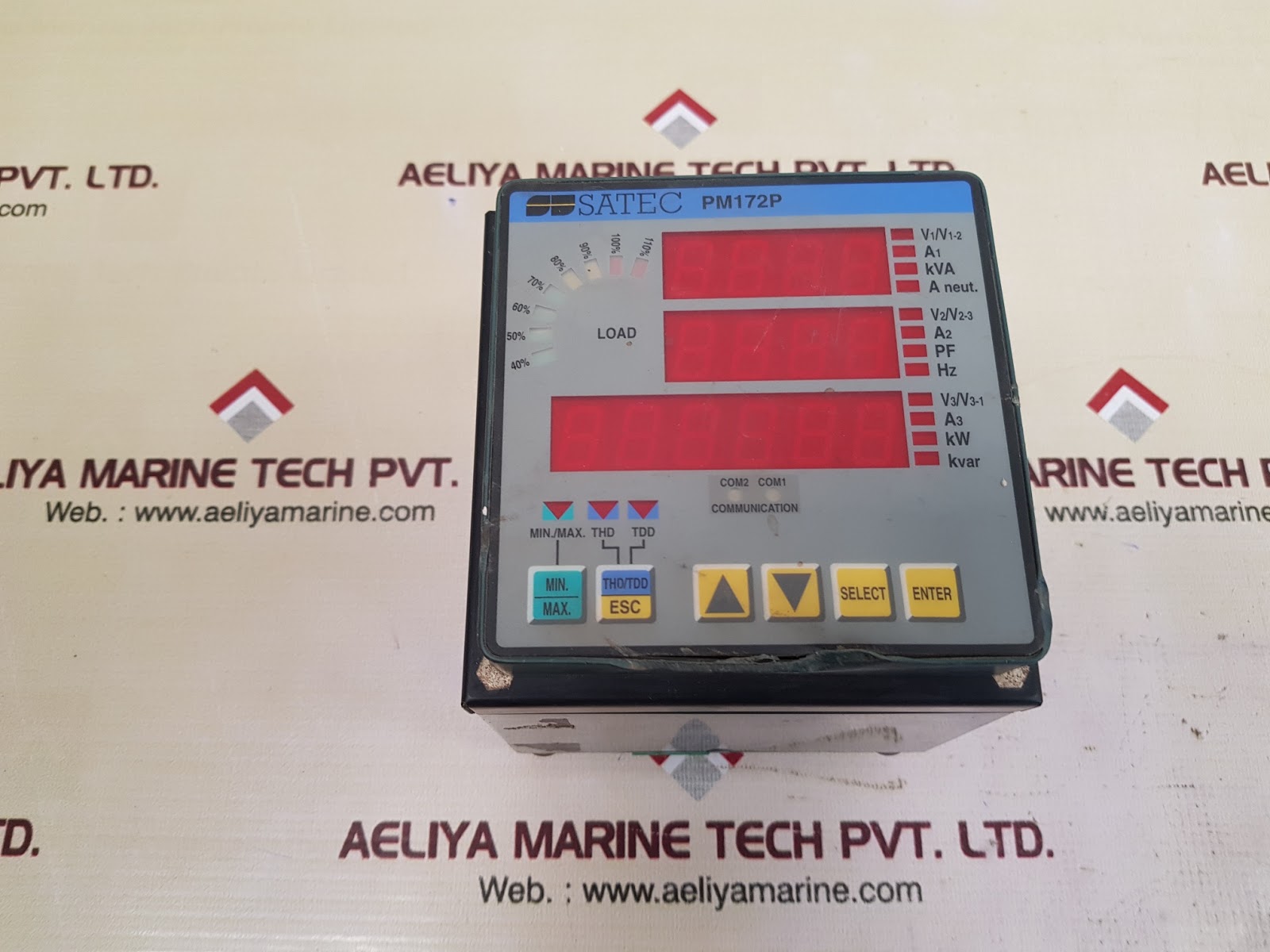 SATEC PM172P POWER METER - Image 3