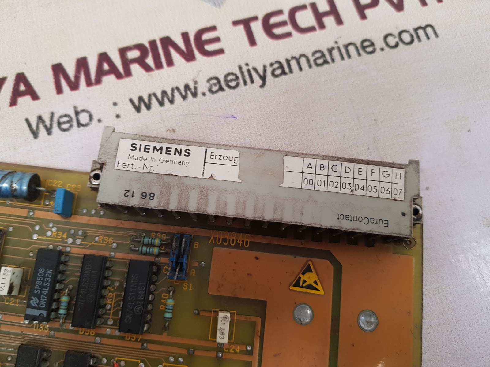 Siemens 6fx1120-3bb01 pc board - Image 7