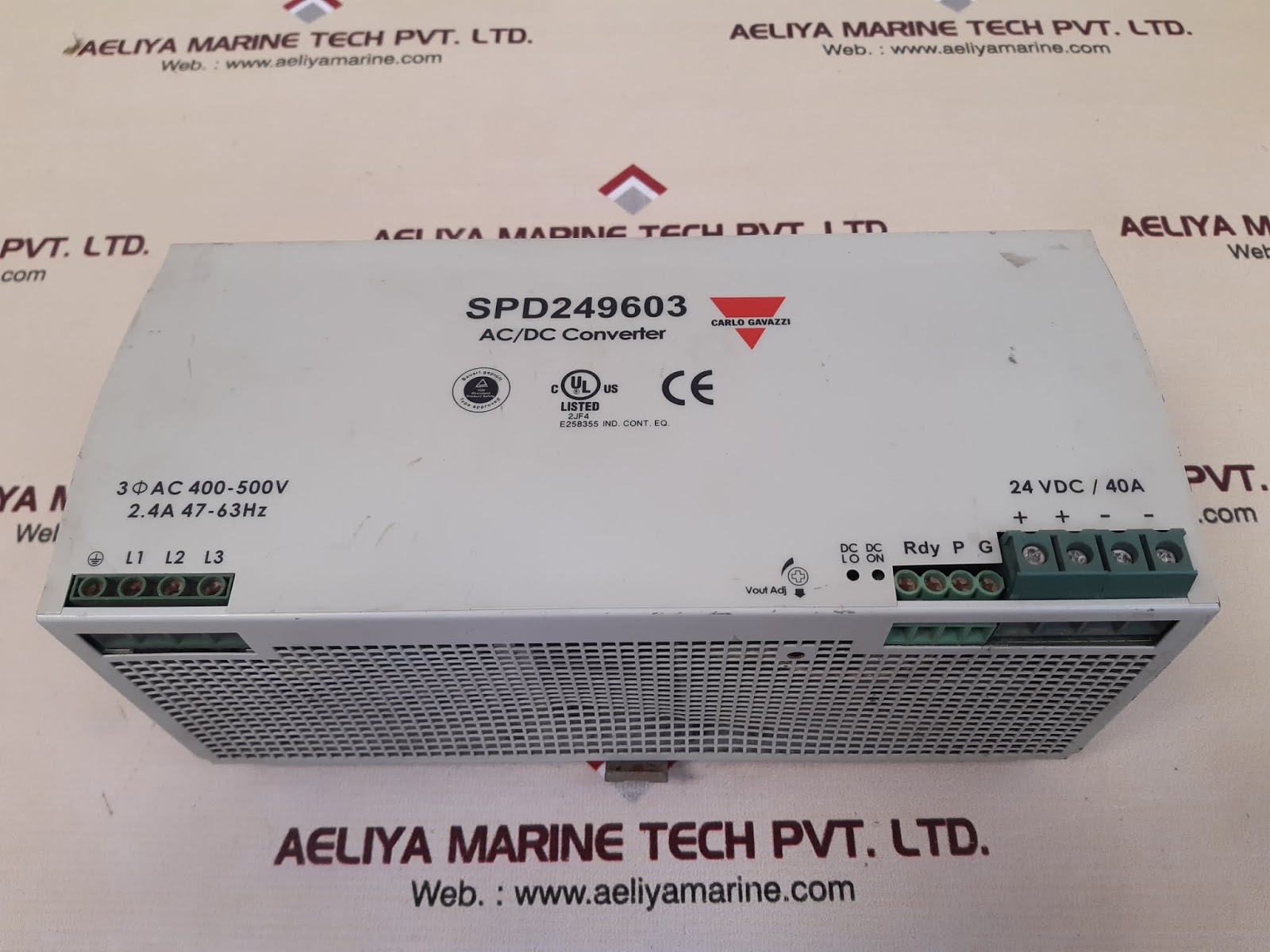 Carlo gavazzi spd249603 ac/dc converter switching power supply