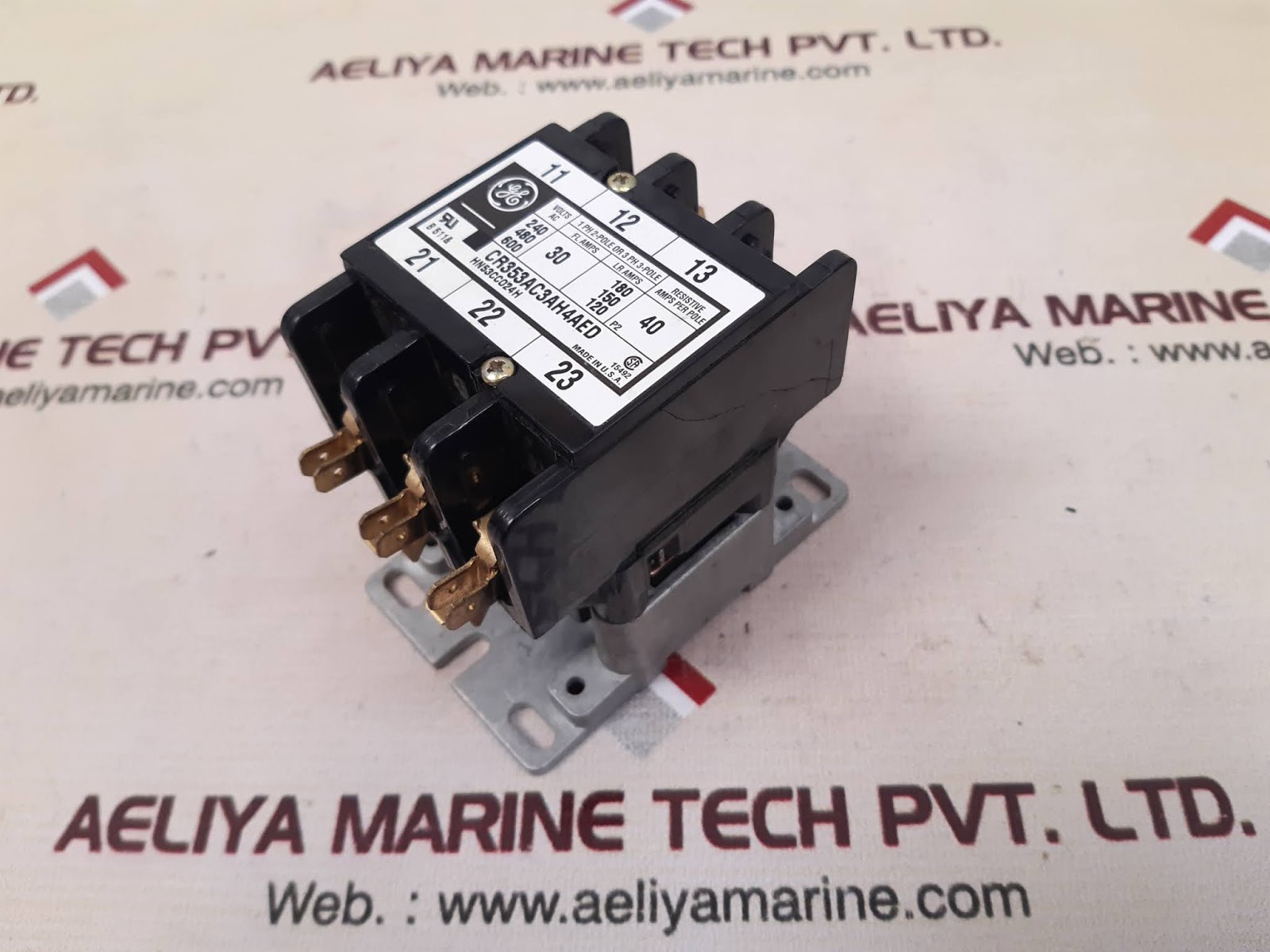 GE CR353AC3AH4AED 2-POLE CONTACTOR HN53CC024H - Image 2