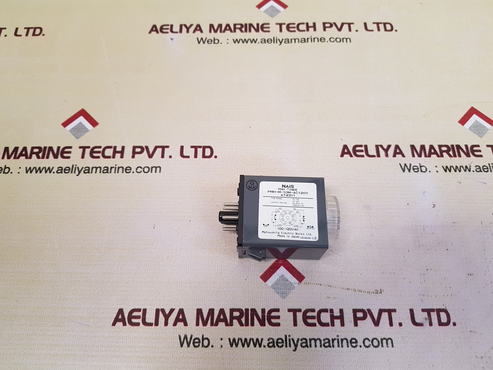 MATSUSHITA NAIS PMH-M-10M-AC120V PMH METER - Image 3