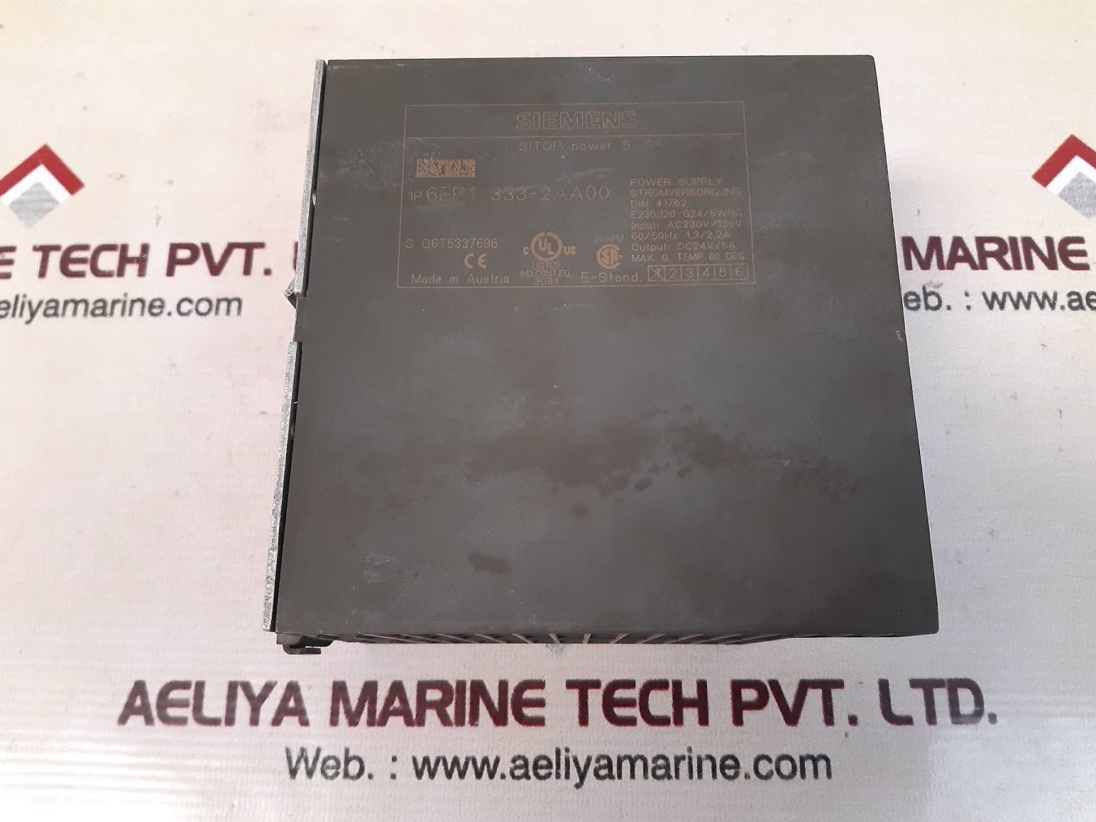 Siemens 6ep1 333-2aa00 sitop power 5 power supply - Image 5