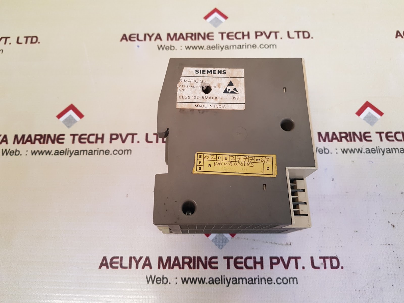 SIEMENS SIMATIC S5-100U CENTRAL PROCESSING UNIT 6ES5 102-8MA02 - Image 3