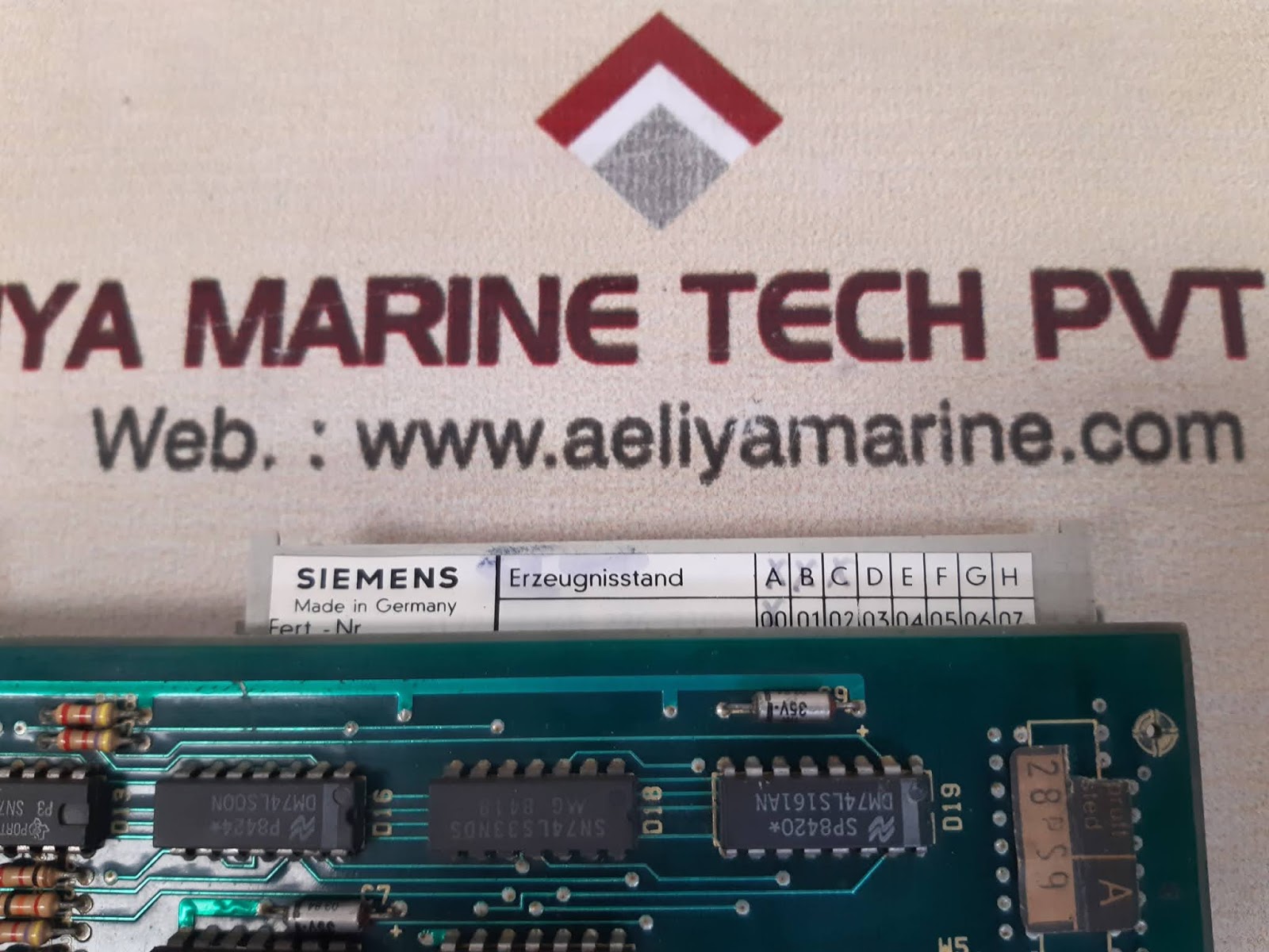 Siemens ge.548226 0002.02 pcb card - Image 3