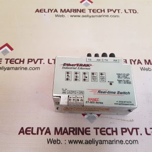 Sixnet Et-5es-4-St Industrial Ethernet Real-Time Switch 30V