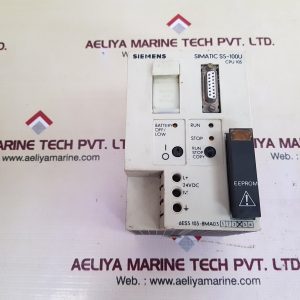 SIEMENS SIMATIC S5-100U CENTRAL PROCESSING UNIT 6ES5 103-8MA03