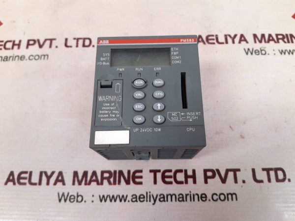 ABB PM583-ETH A5 CENTRAL PROCESSING UNIT 1SAP140300R0271
