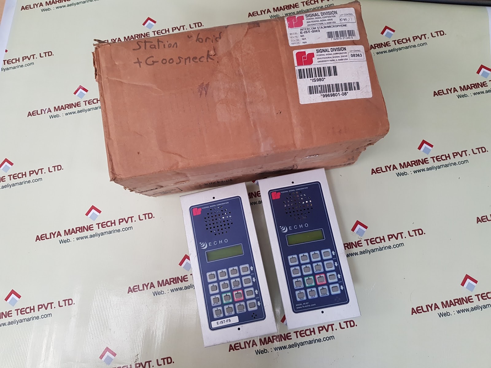 FEDERAL SIGNAL ECHO E-IST KEYBOARD E-IST-GM3