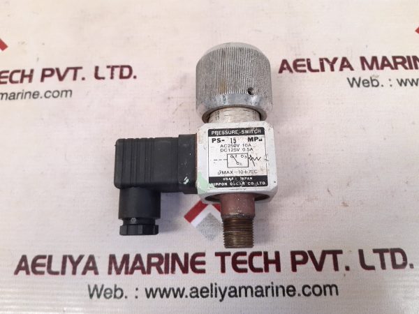 NIPPON PS-15 MPA PRESSURE SWITCH