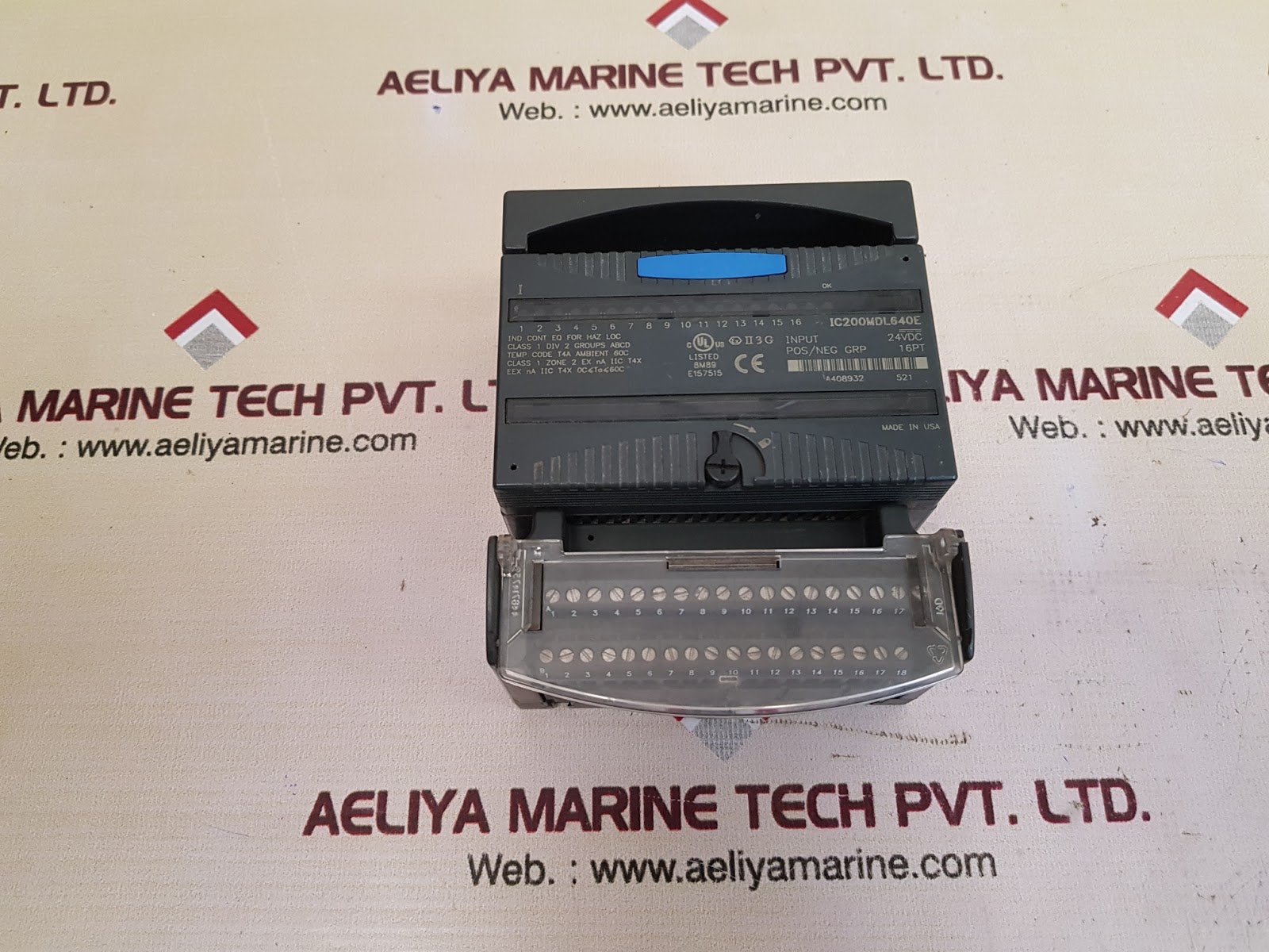 Ge fanuc Ic200mdl640e 24 vdc input module