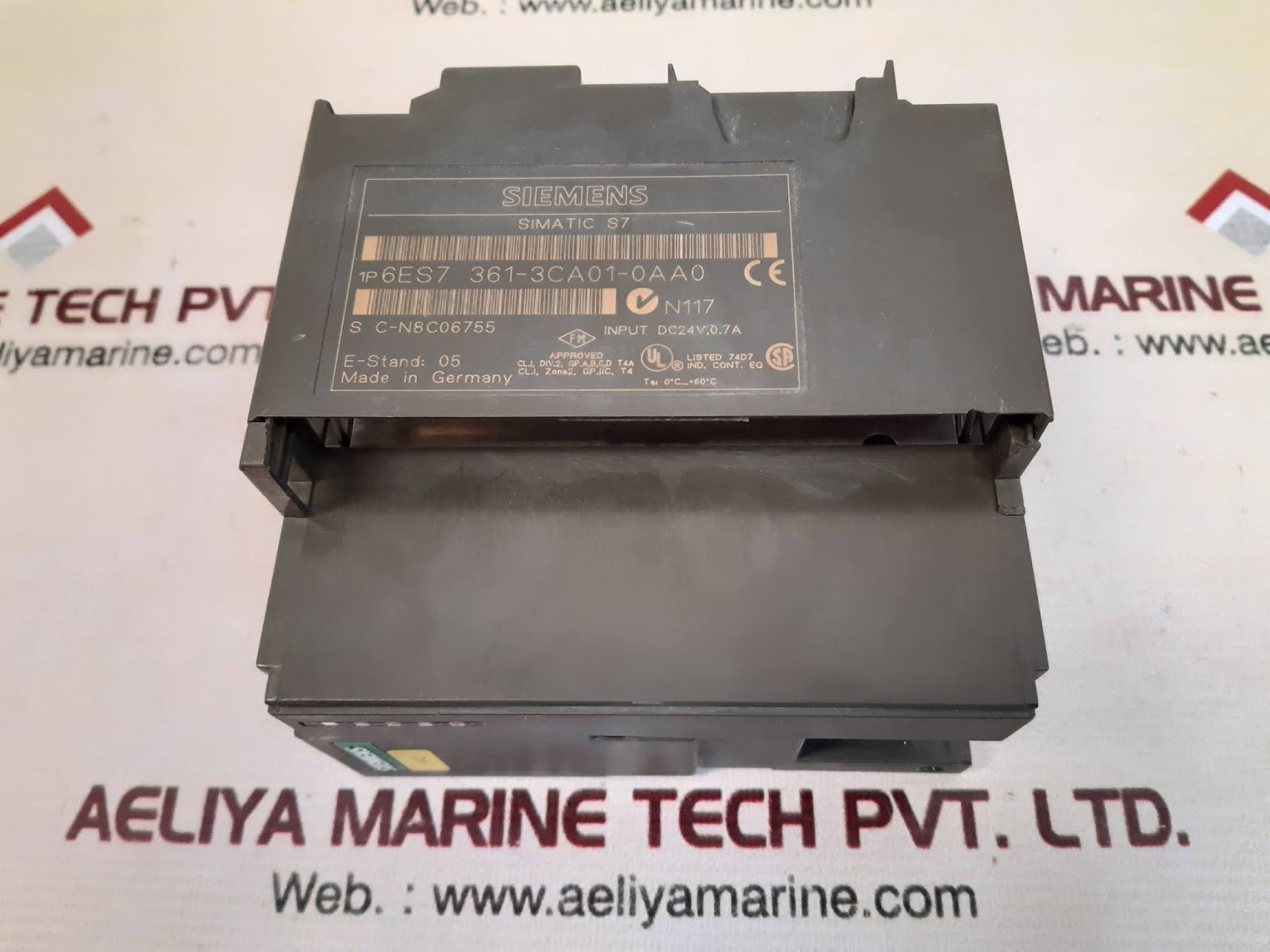 SIEMENS SIMATIC S7 INTERFACE MODULE 6ES7 361-3CA01-0AA0 - Image 3