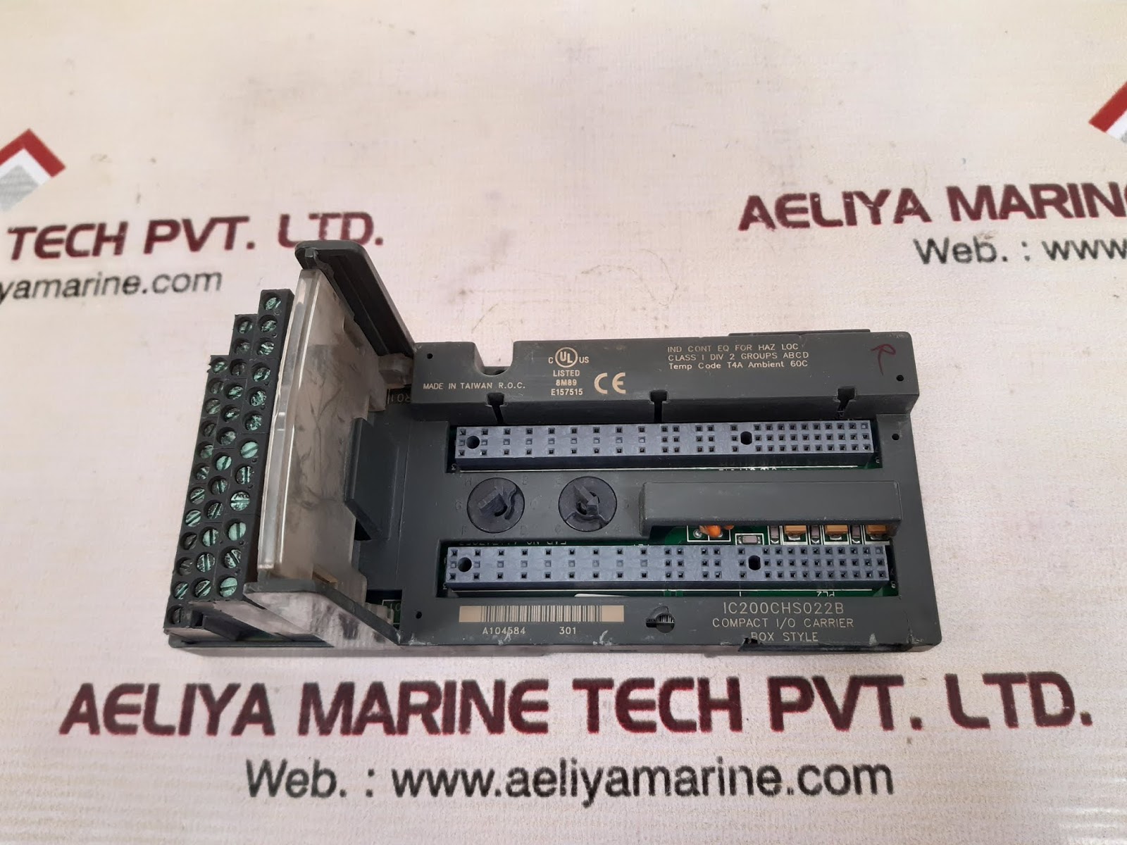 Ge fanuc ic200chs022b compact i/o carrier - Image 2