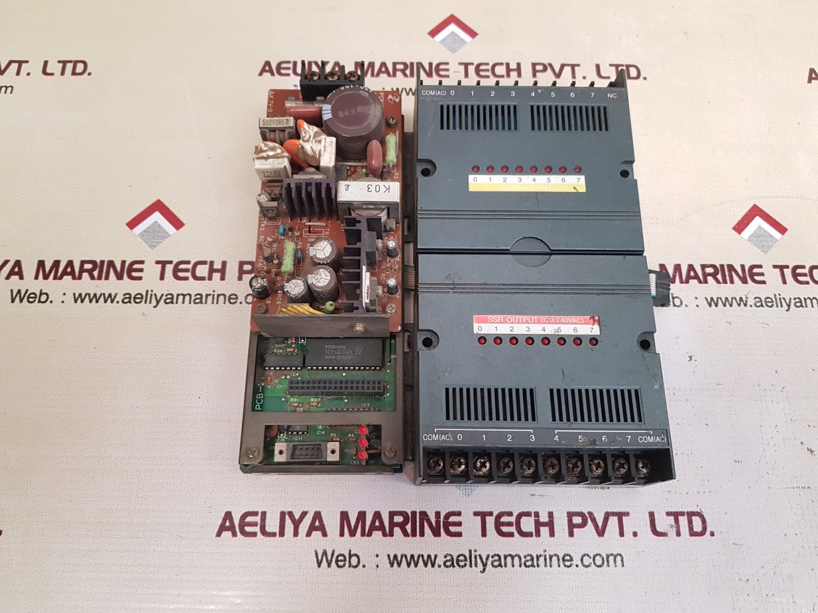 Square d cp-50plc unit with an-108 input module st-108 output module - Image 2
