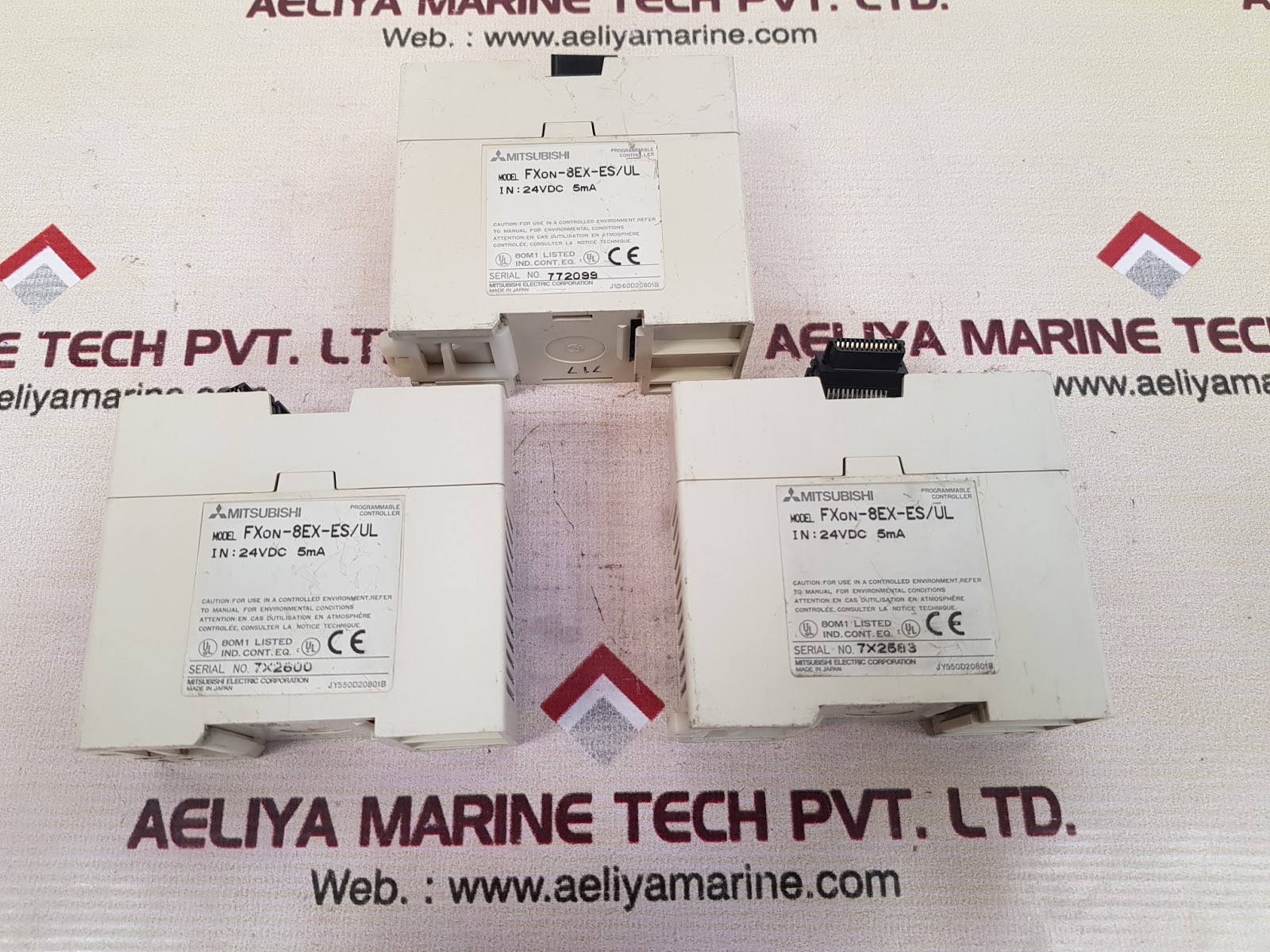 Mitsubishi fxon-8ex-es/ul programmable controller