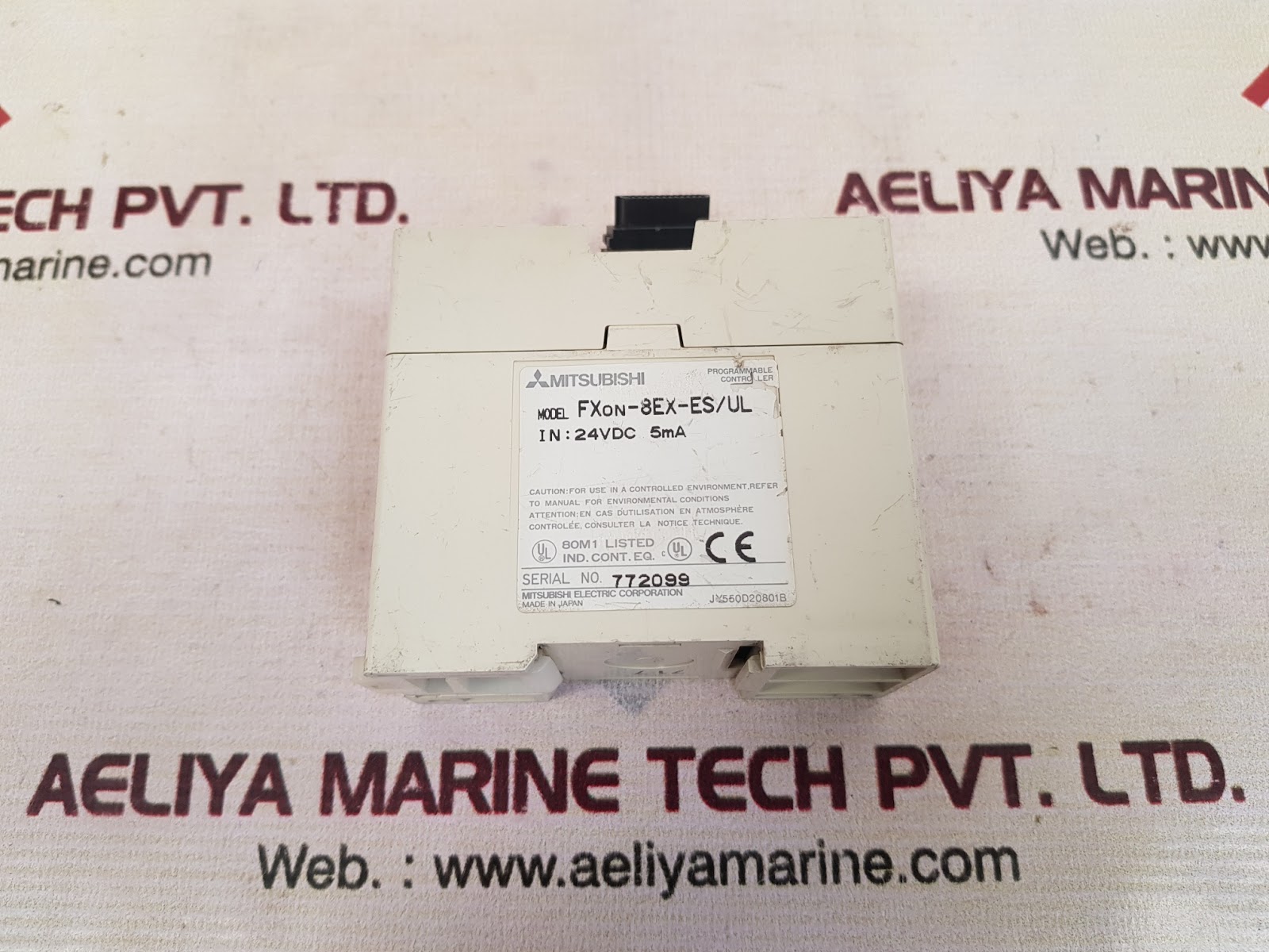 Mitsubishi fxon-8ex-es/ul programmable controller - Image 2