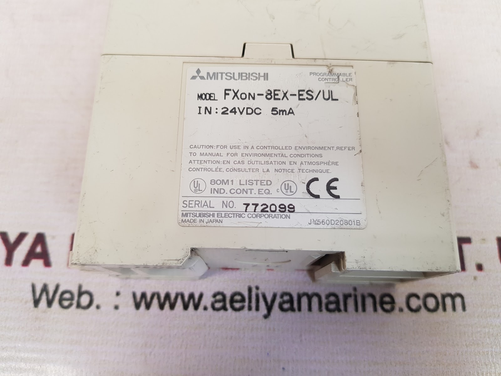 Mitsubishi fxon-8ex-es/ul programmable controller - Image 3