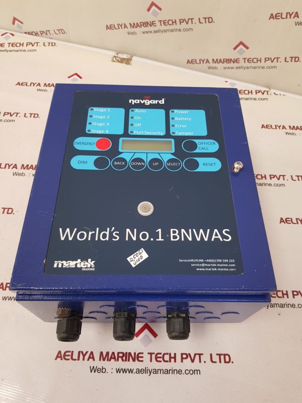 MARTEK-MARINE BNWAS BRIDGE NAVIGATIONAL WATCH ALARM SYSTEM