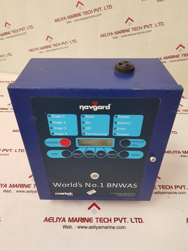 MARTEK-MARINE BNWAS BRIDGE NAVIGATIONAL WATCH ALARM SYSTEM - Image 2