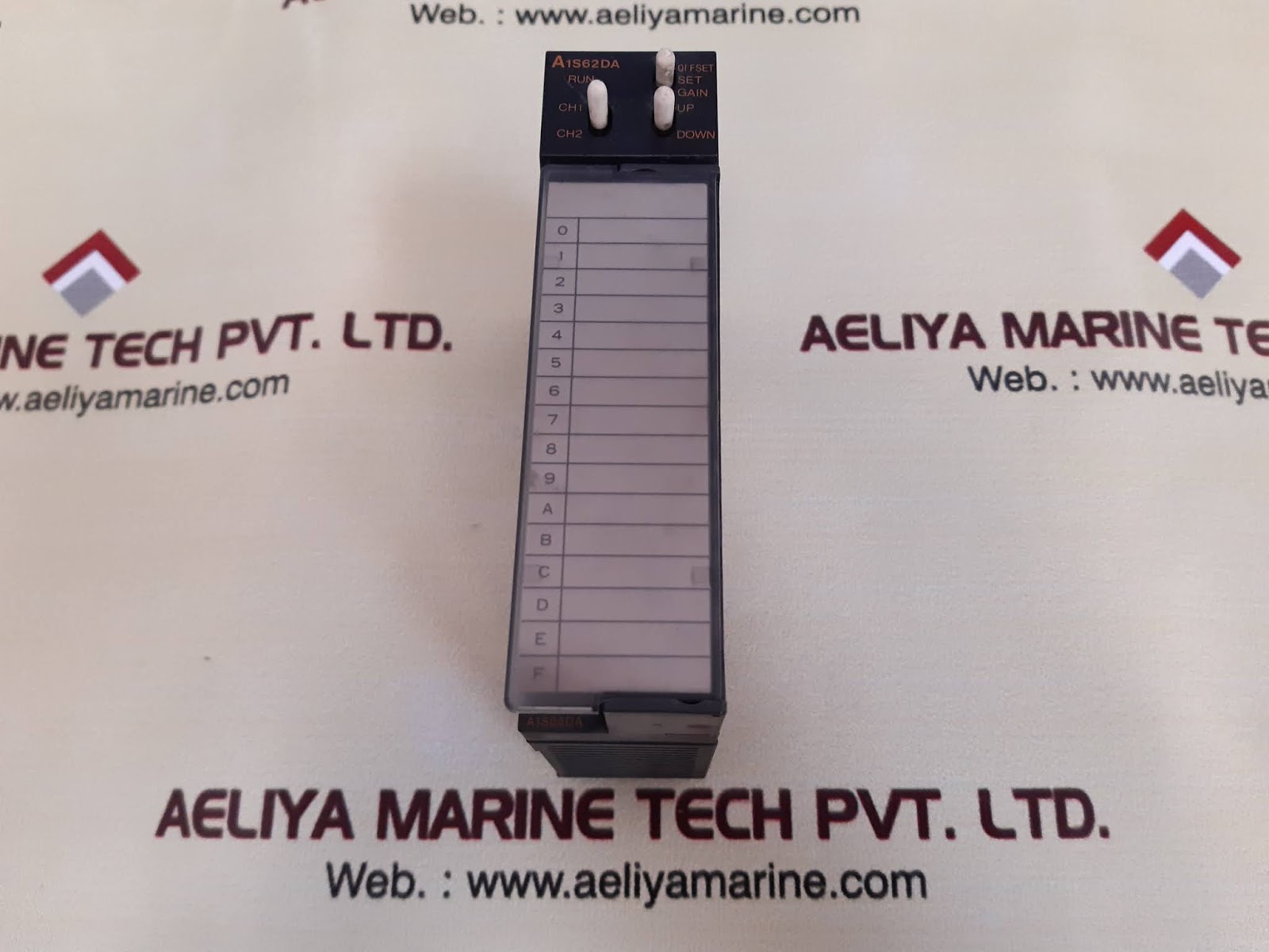 Mitsubishi a1s62da d/a converter unit