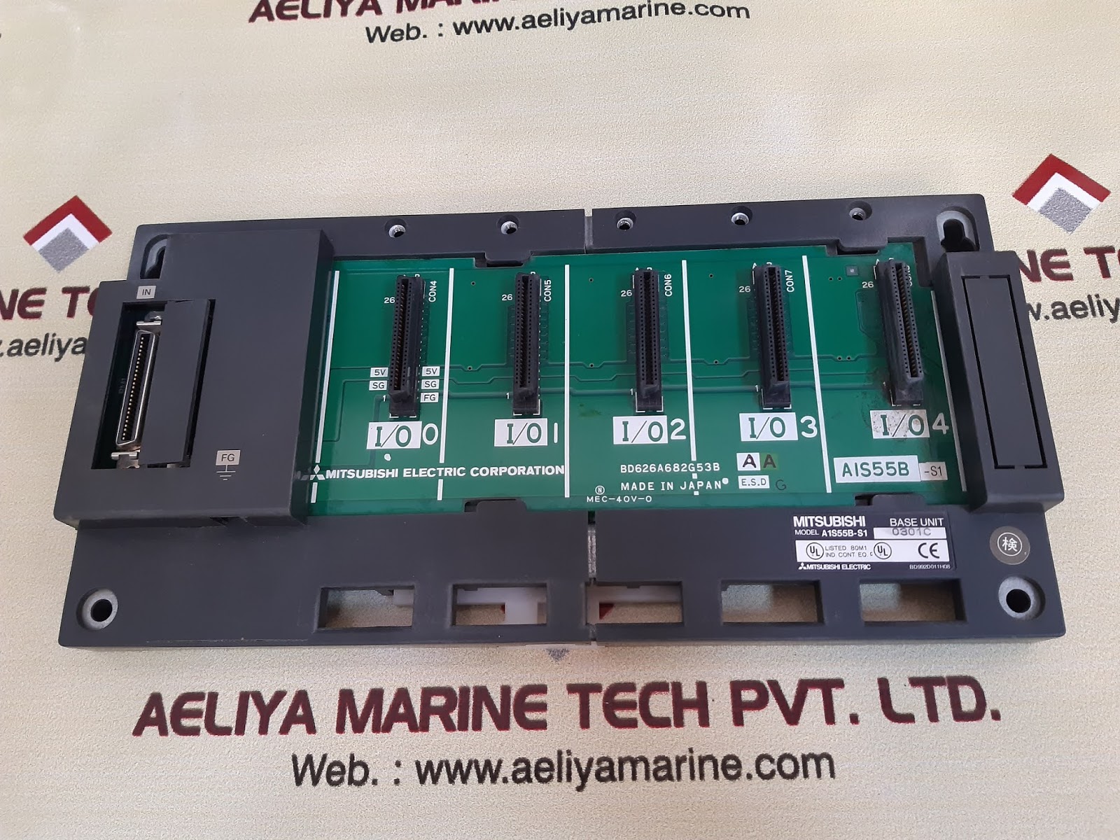 Mitsubishi a1s55b-s1 base unit