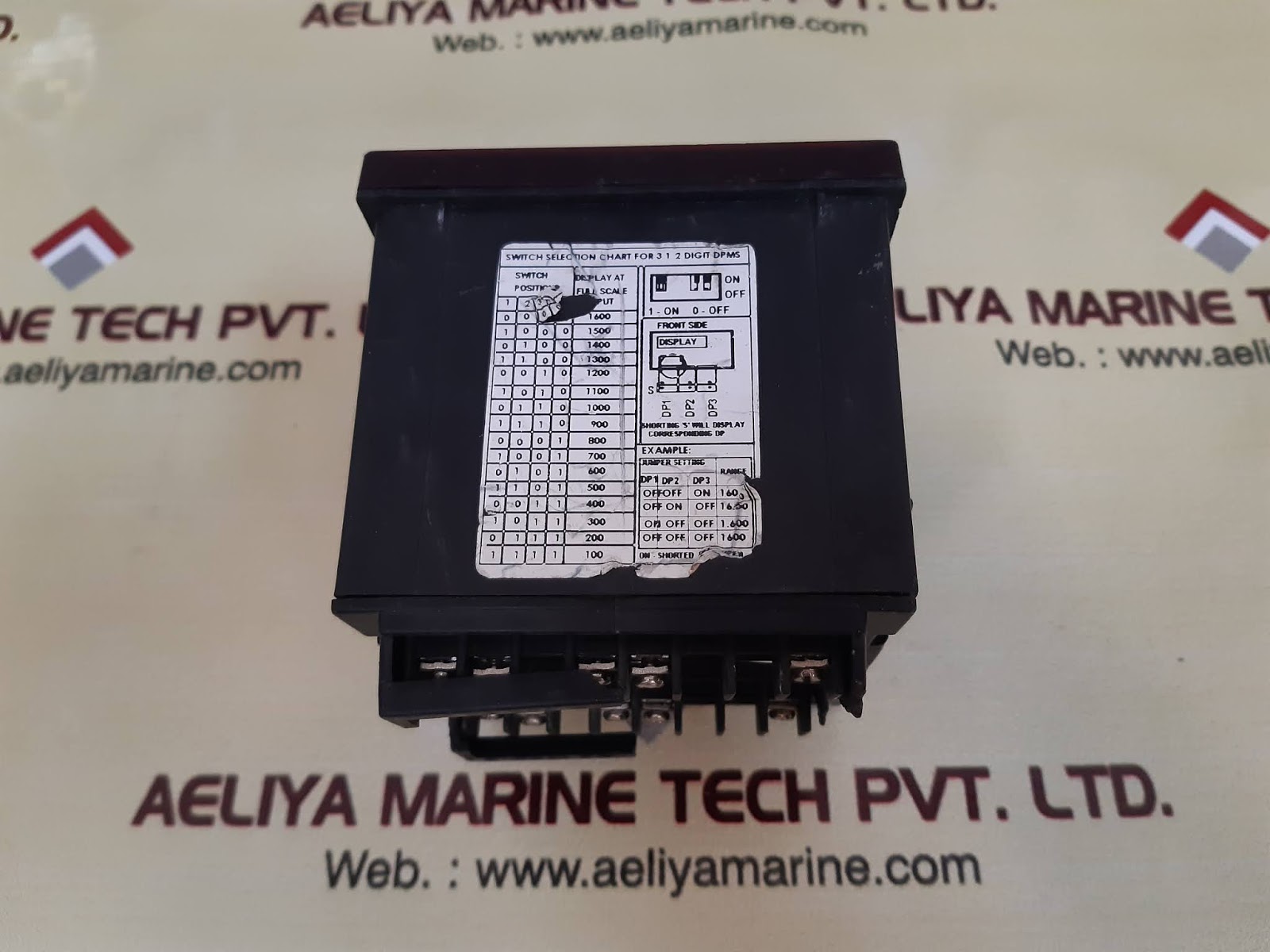 Meco smp9635drs digital panel meter - Image 2