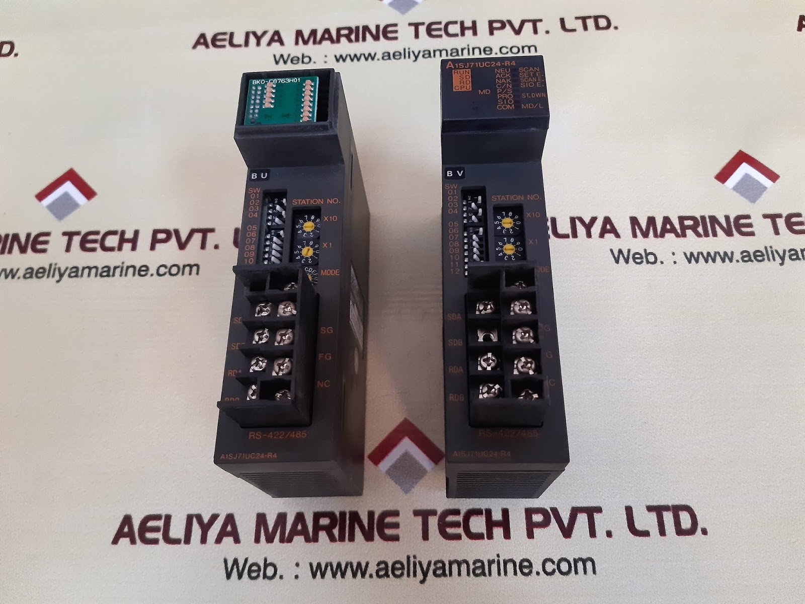 Mitsubishi a1sj71uc24-r4 rs-422/rs-485 unit