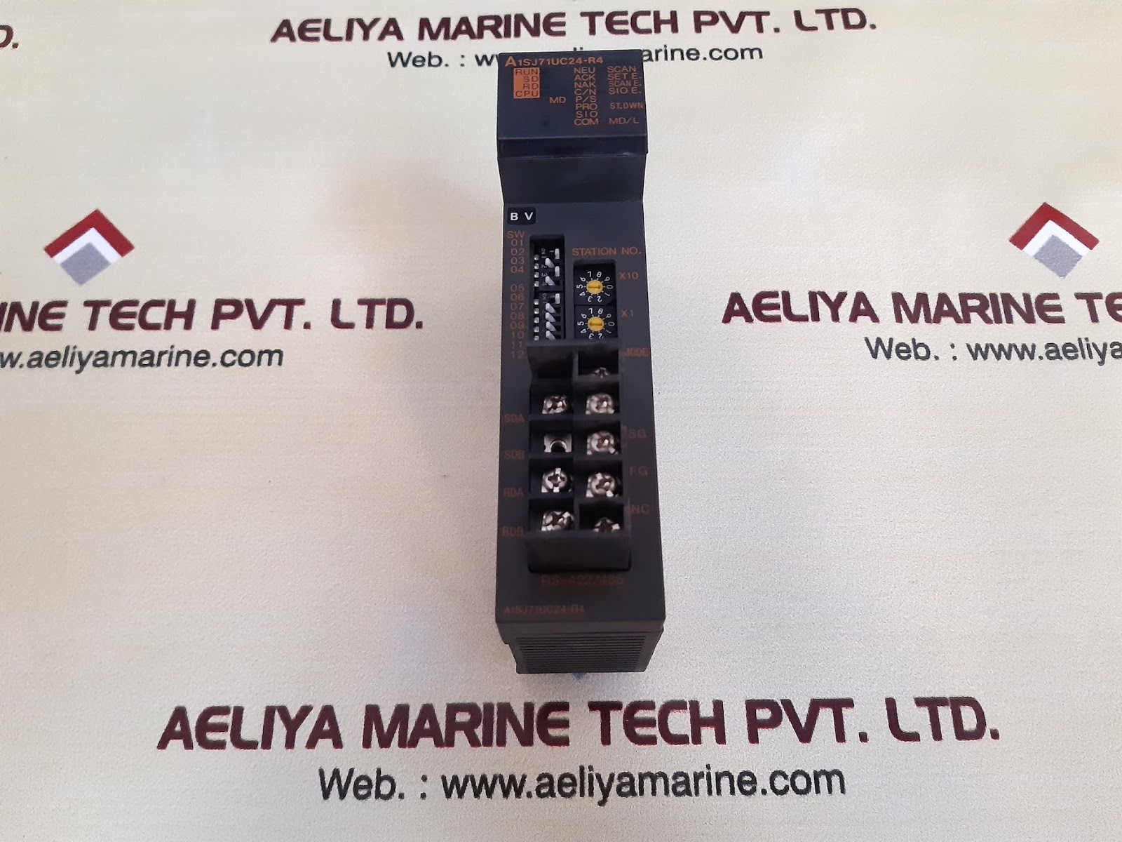 Mitsubishi a1sj71uc24-r4 rs-422/rs-485 unit - Image 2