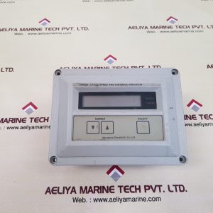 Yokogawa emlog lr 221-f speed and distance indicator