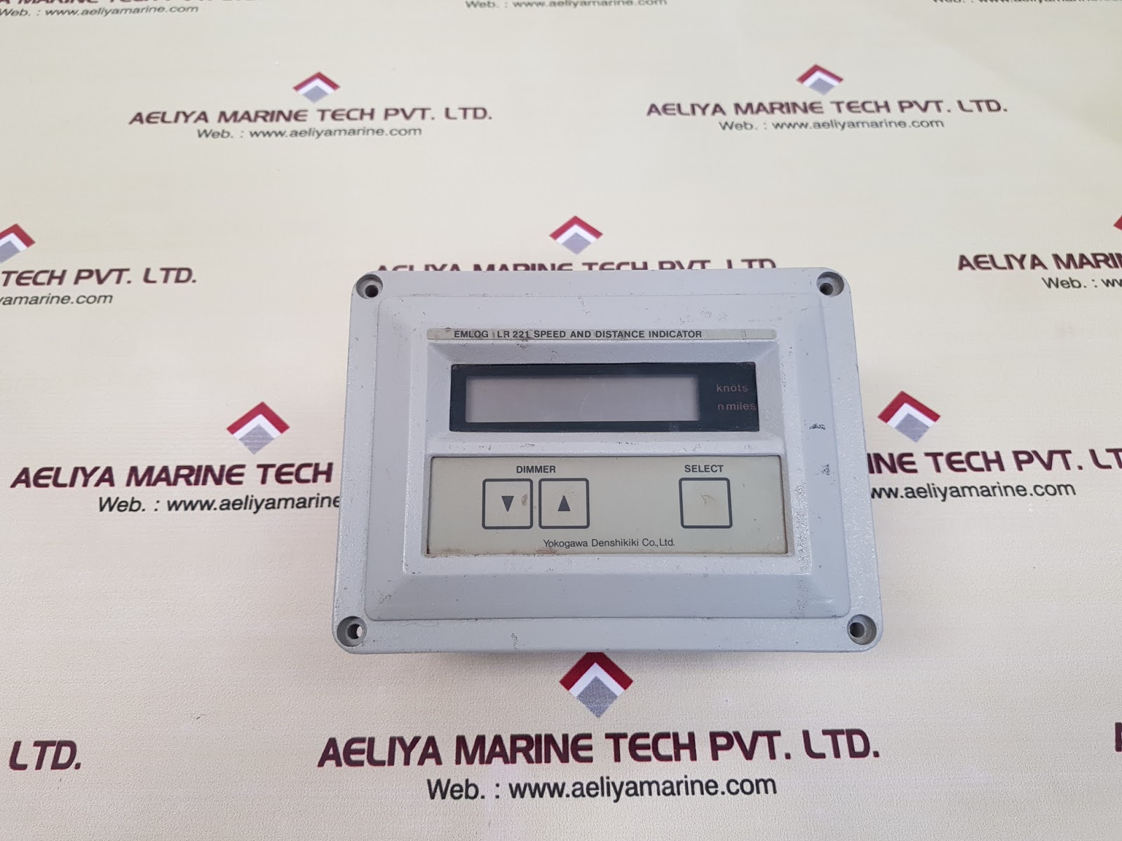 Yokogawa emlog lr 221-f speed and distance indicator