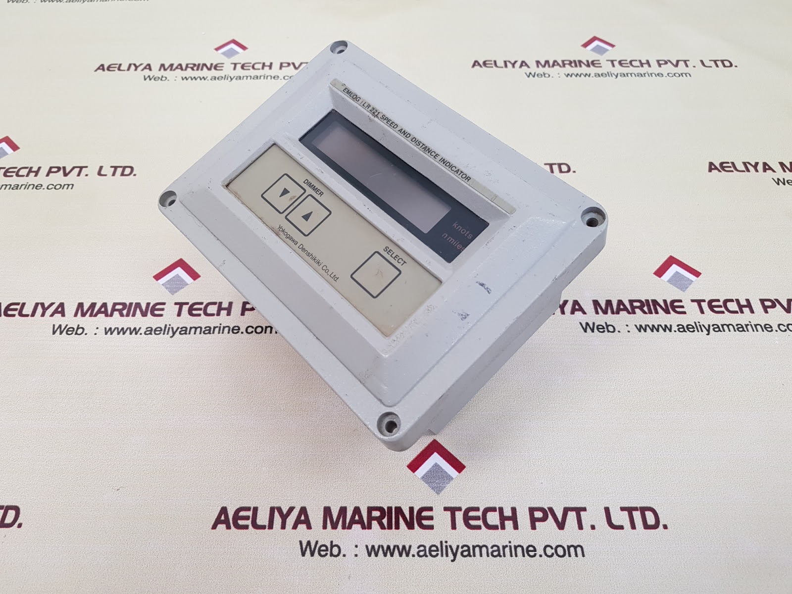 Yokogawa emlog lr 221-f speed and distance indicator - Image 2