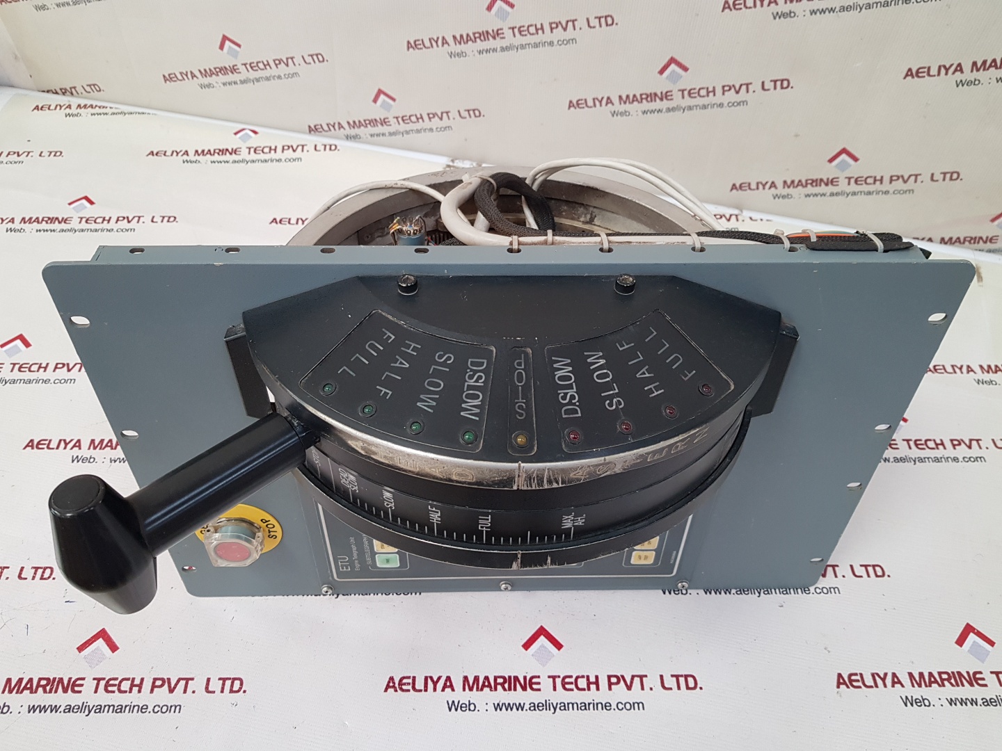 KONGSBERG HYUNDAI NORCONTROL ETU 003 ENGINE TELEGRAPH UNIT 8200014 - Image 3