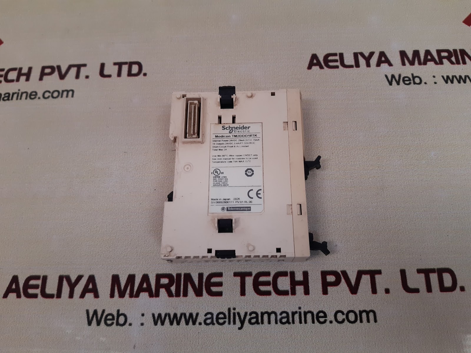 Schneider electric/telemecanique modicon tm2ddo16tk module - Image 3