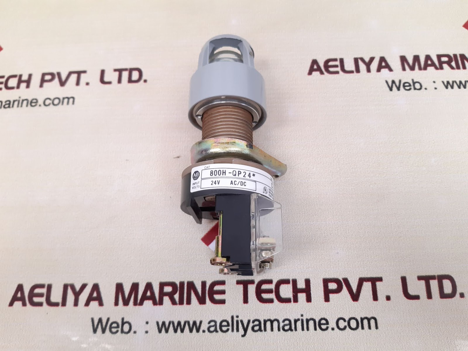 Allen bradley 800h-qp24 green pilot light - Image 3