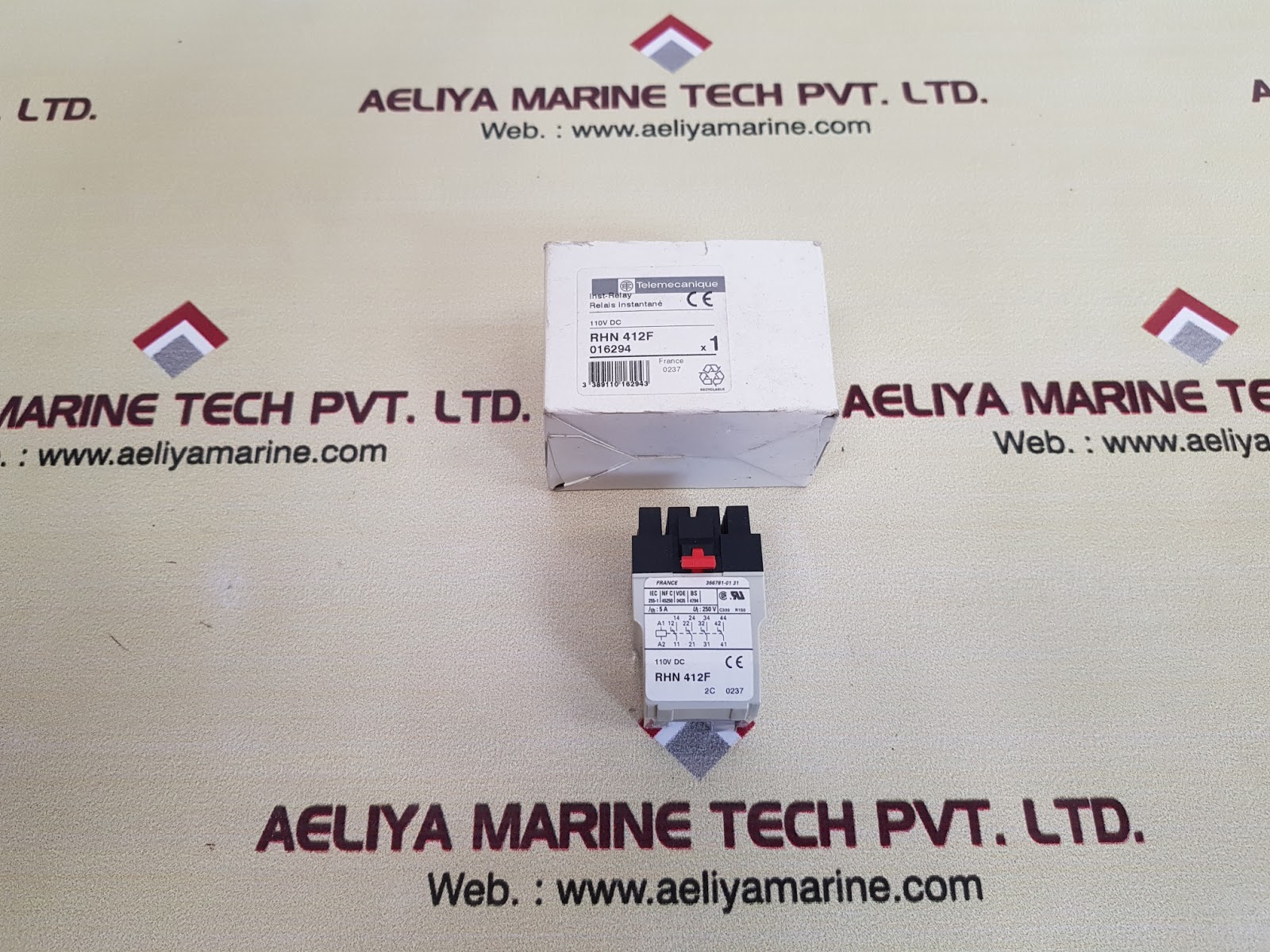 Telemecanique rhn 412f inst-relay