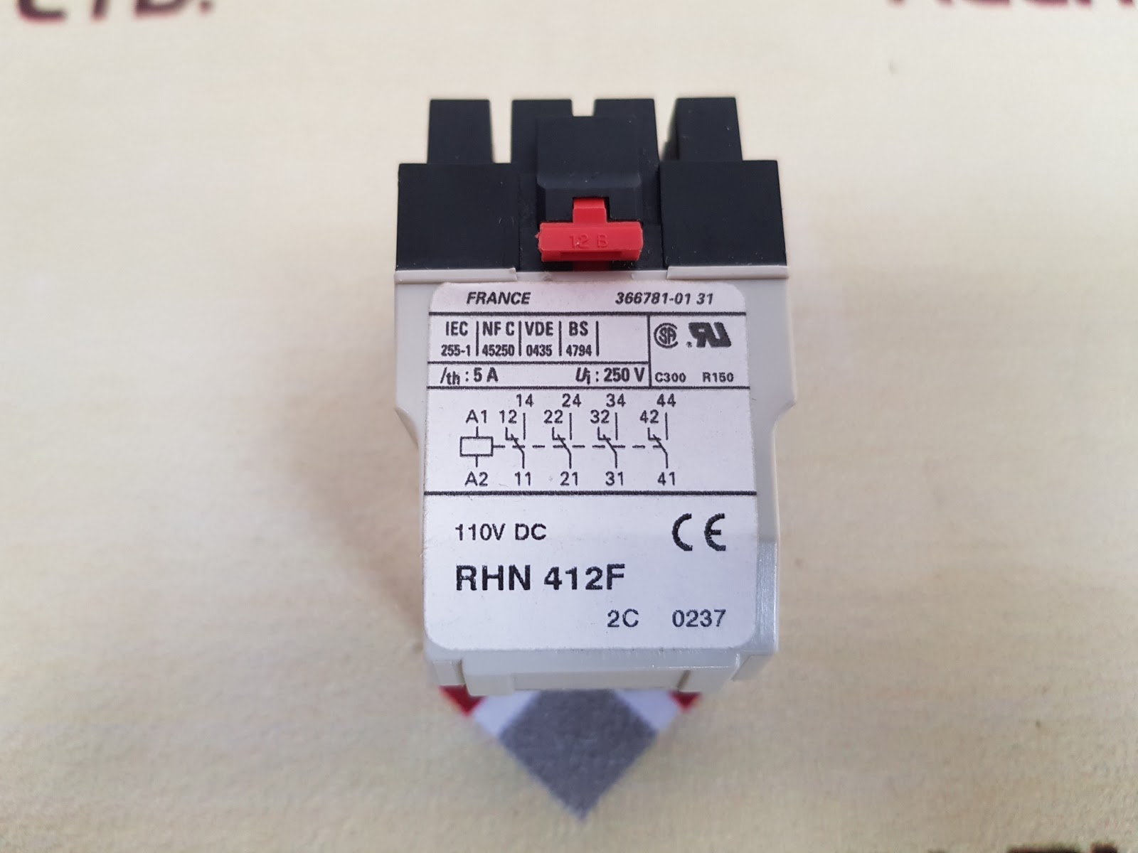 Telemecanique rhn 412f inst-relay - Image 7