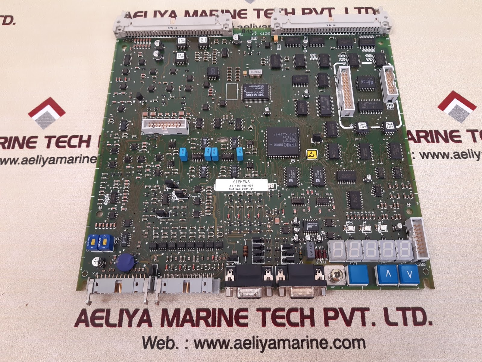 Siemens a1-116-180-501 control module 94v-0