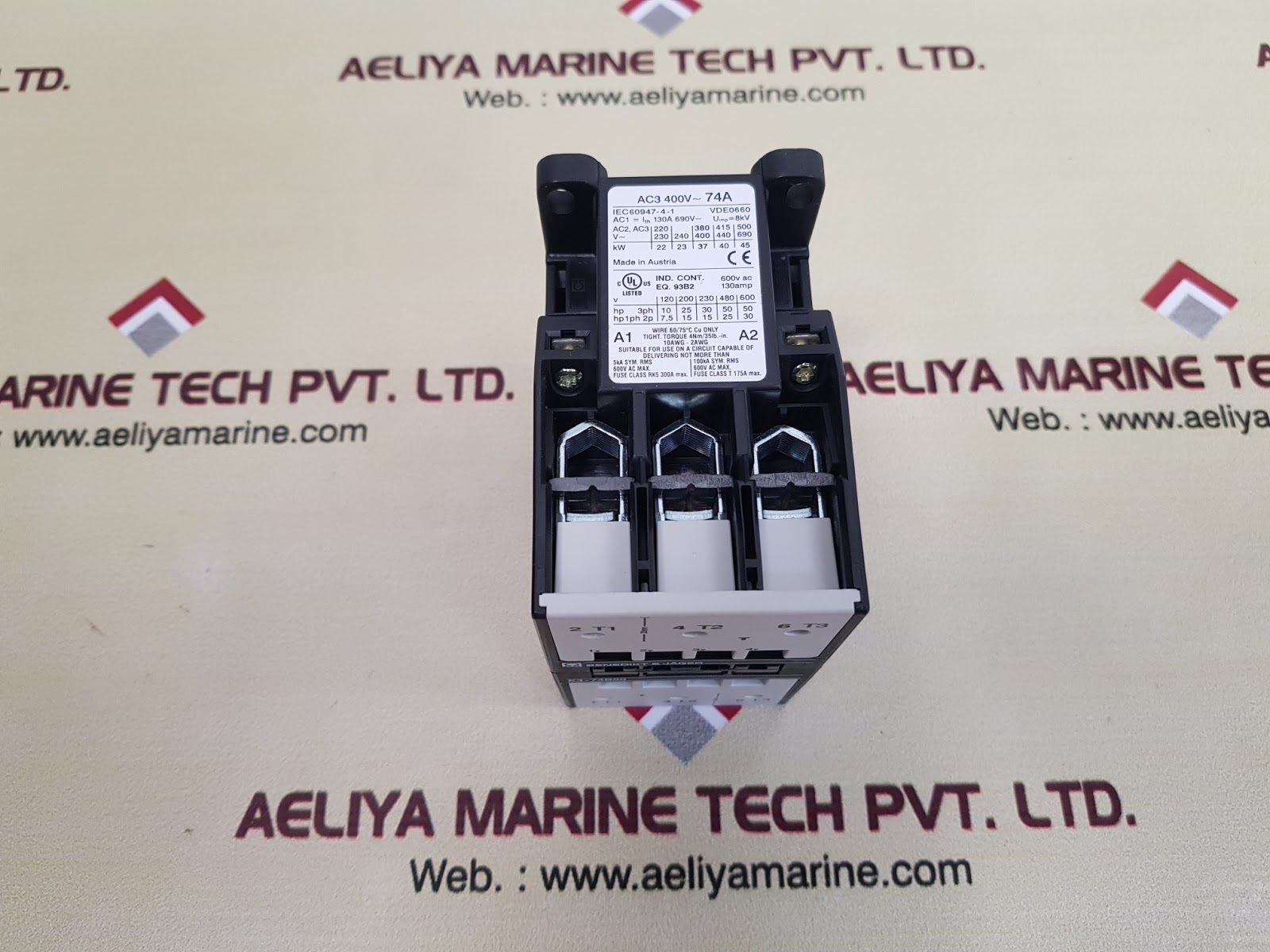 Benedikt & jager k3-74b00 contactor - Image 4