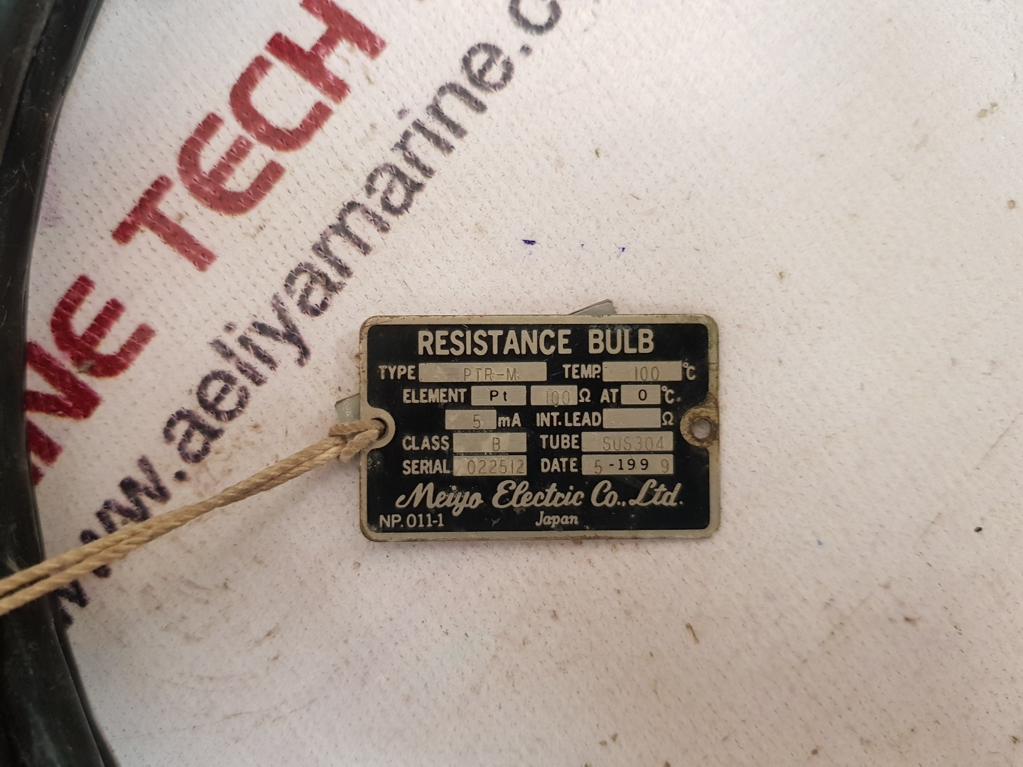 MEIYO ELECTRIC PTR-M RESISTANCE BULB 100°C - Image 3