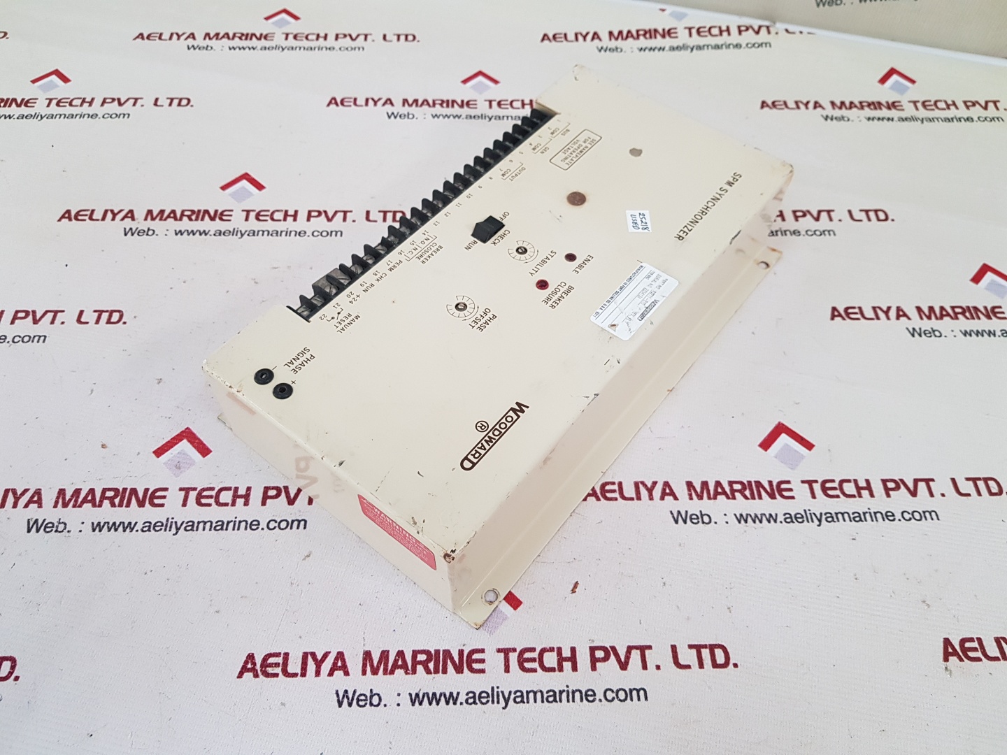WOODWARD A8271-610 SPM SYNCHRONIZER MODULE 5431.407 J - Image 2