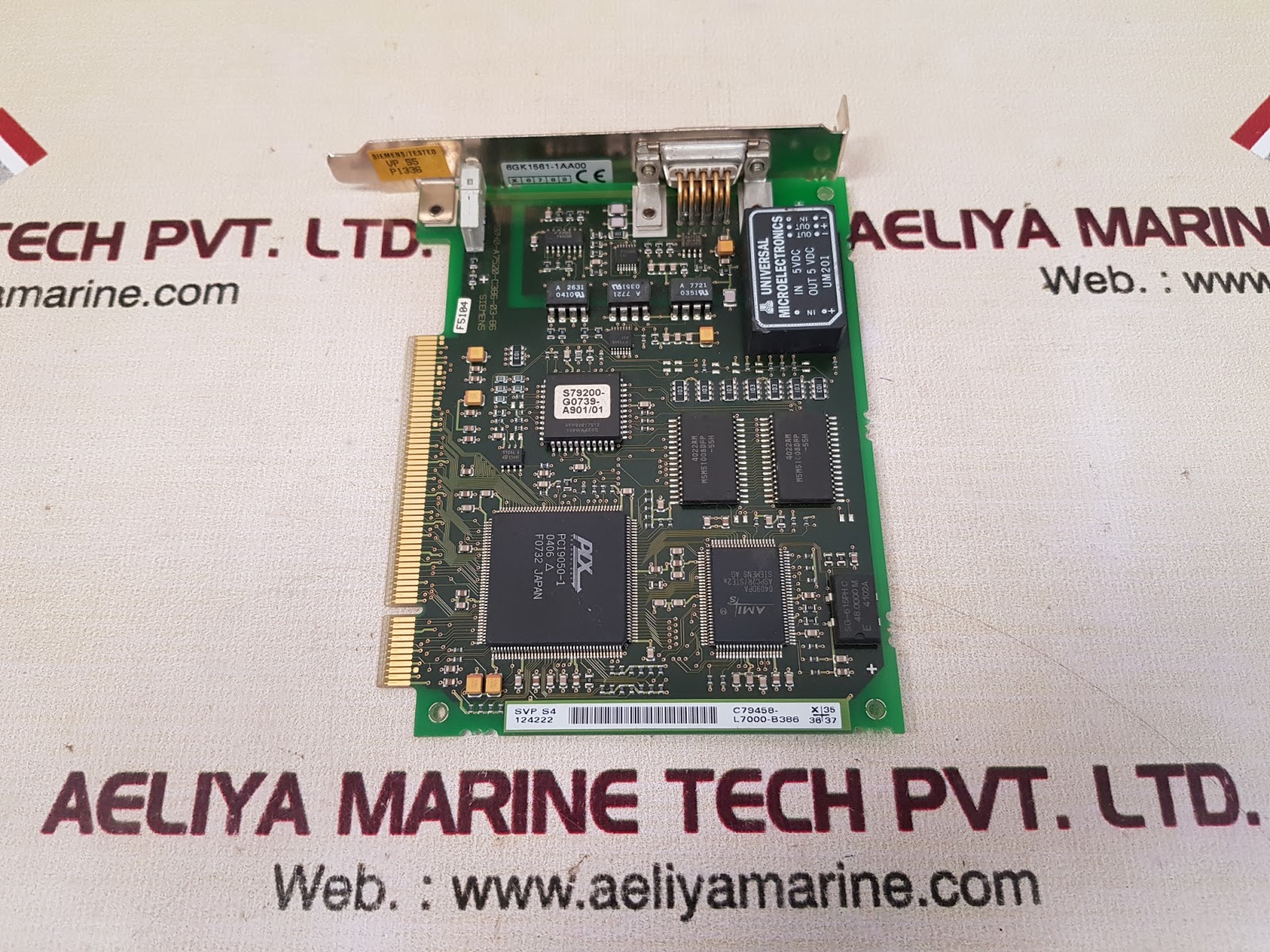 Siemens c79040-a7520-c386-03-86 communication card - Image 2