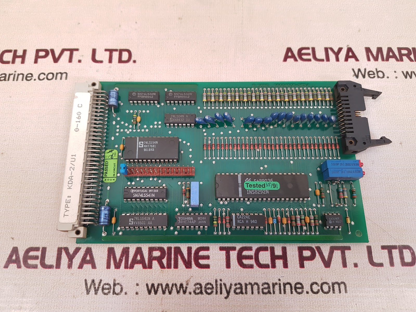 Kongsberg kda-2/u1 input board 7252-003.0001 - Image 3