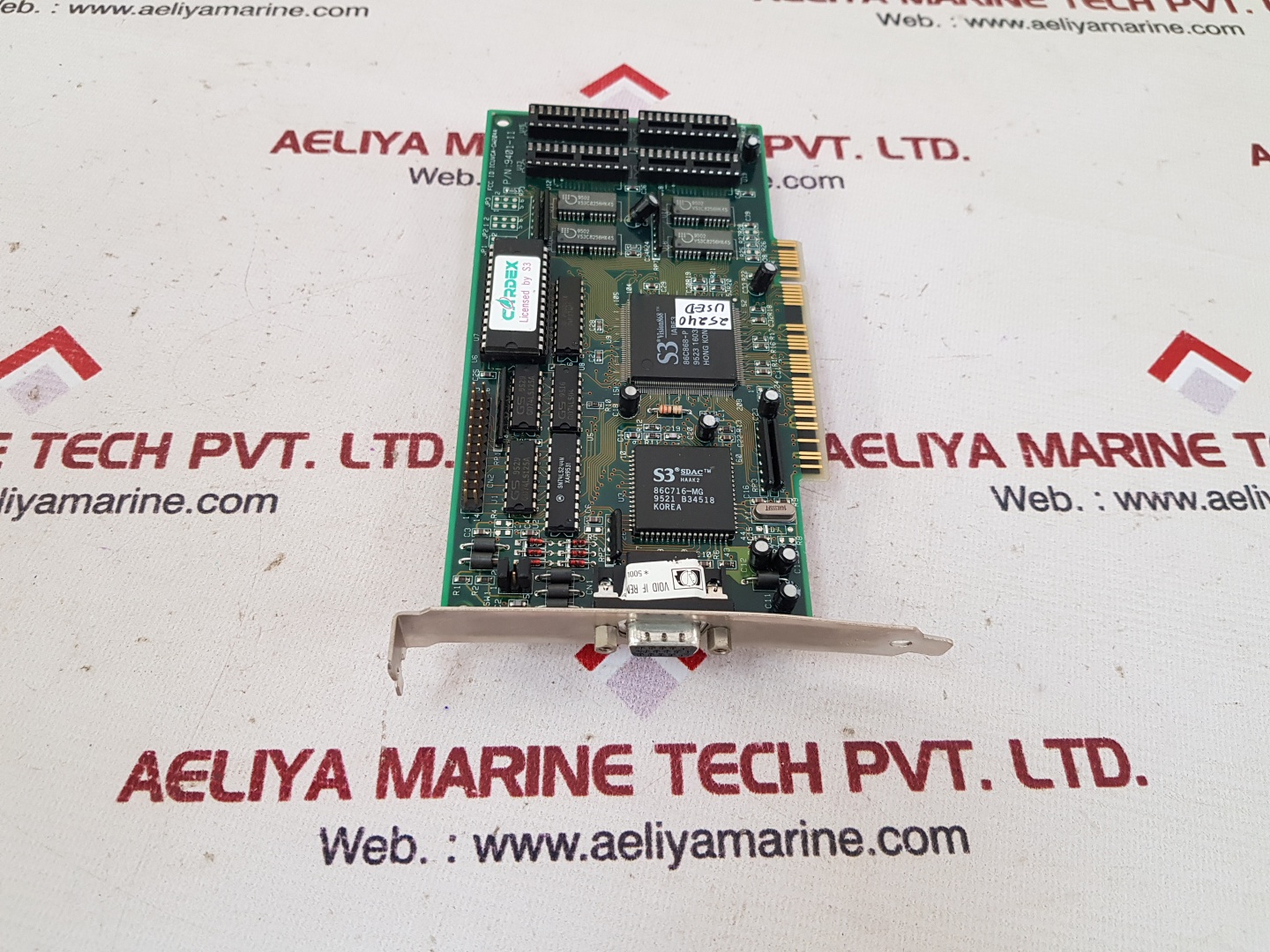 CARDEX ICUVGA-GW204A PCB CARD