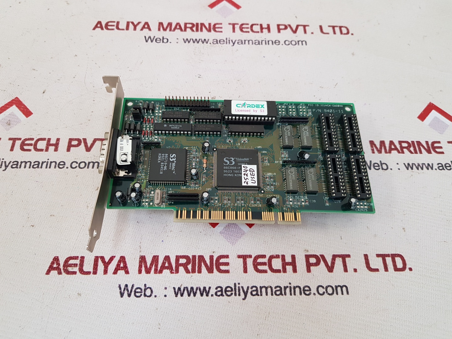 CARDEX ICUVGA-GW204A PCB CARD - Image 2