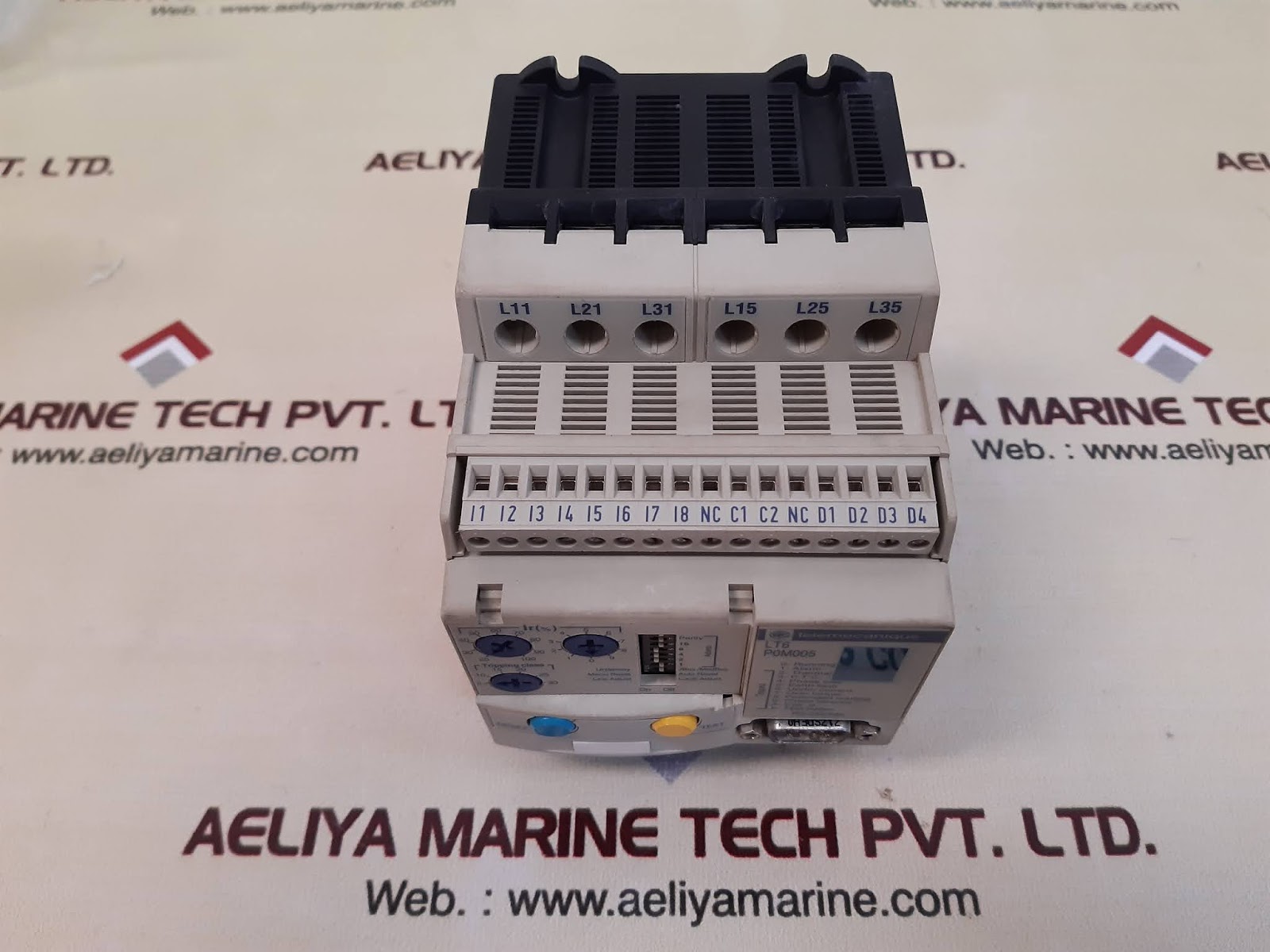 Telemecanique lt6 p0m005 motor protection overload relay - Image 3