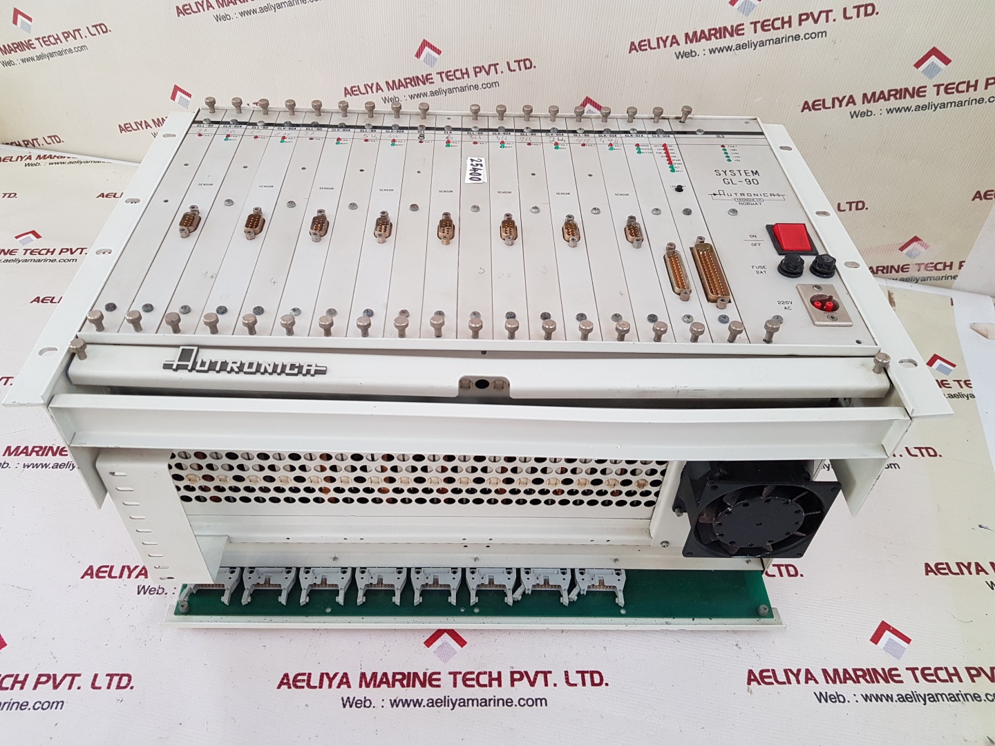 Autronica System Gln-90/8 Level Gauging System Central Unit 220V Ac - Image 2