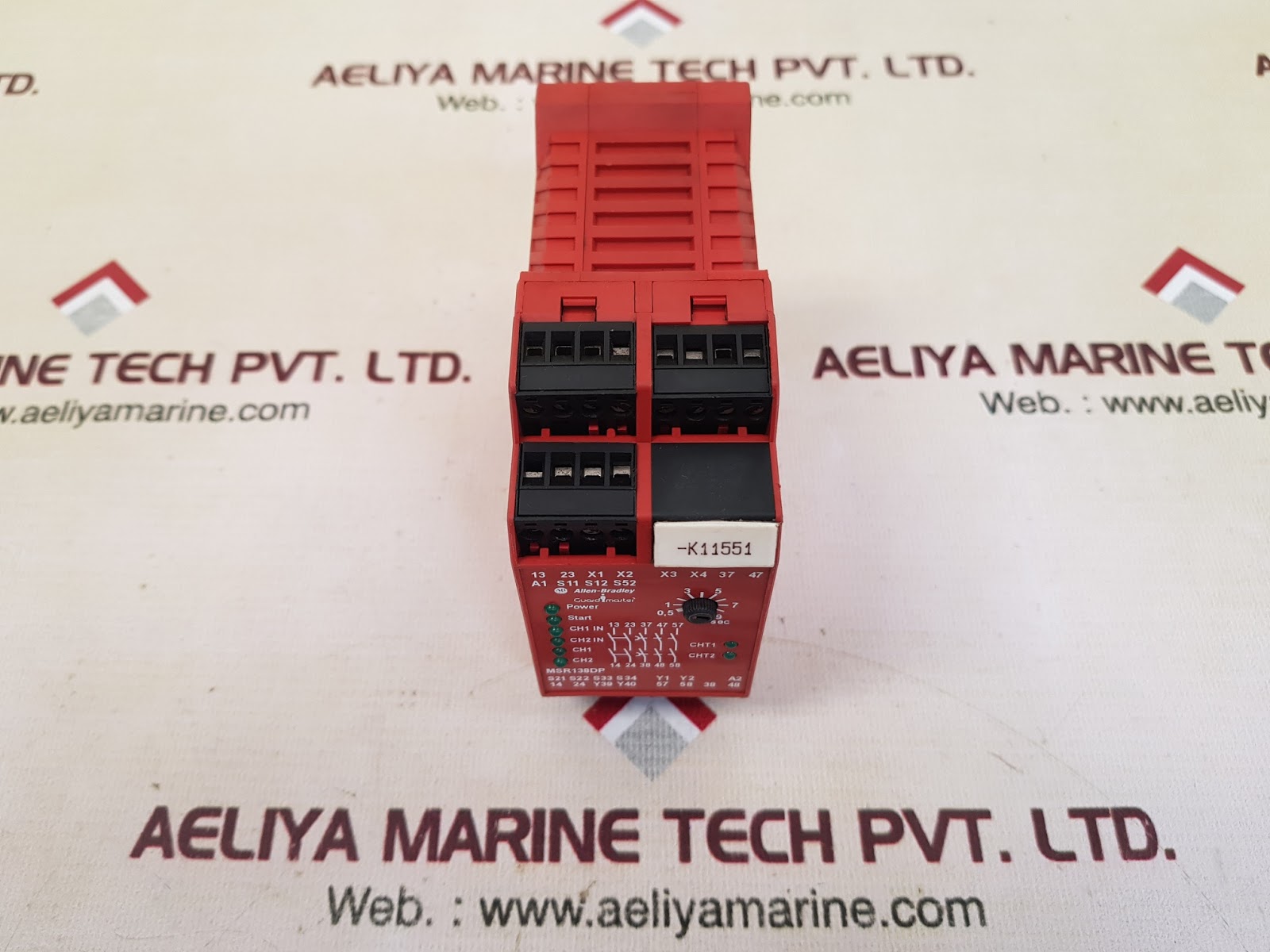 Allen-bradley msr138dp guard master safety relay 440r-m23147 - Image 3