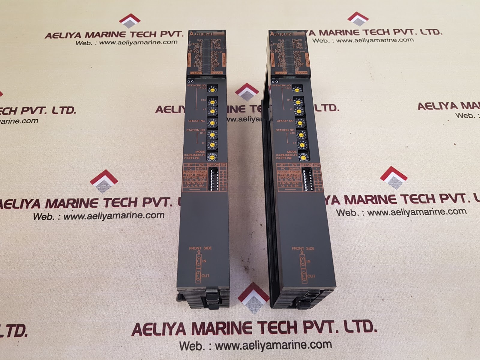 Mitsubishi electric melsec aj71qlp21 programmable controller - Image 2